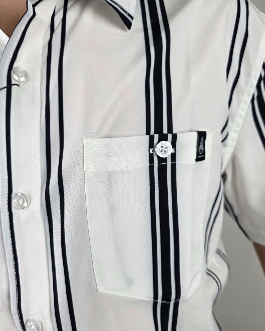 CAMISA BLACKOUT BLANCA PARA CABALLERO
