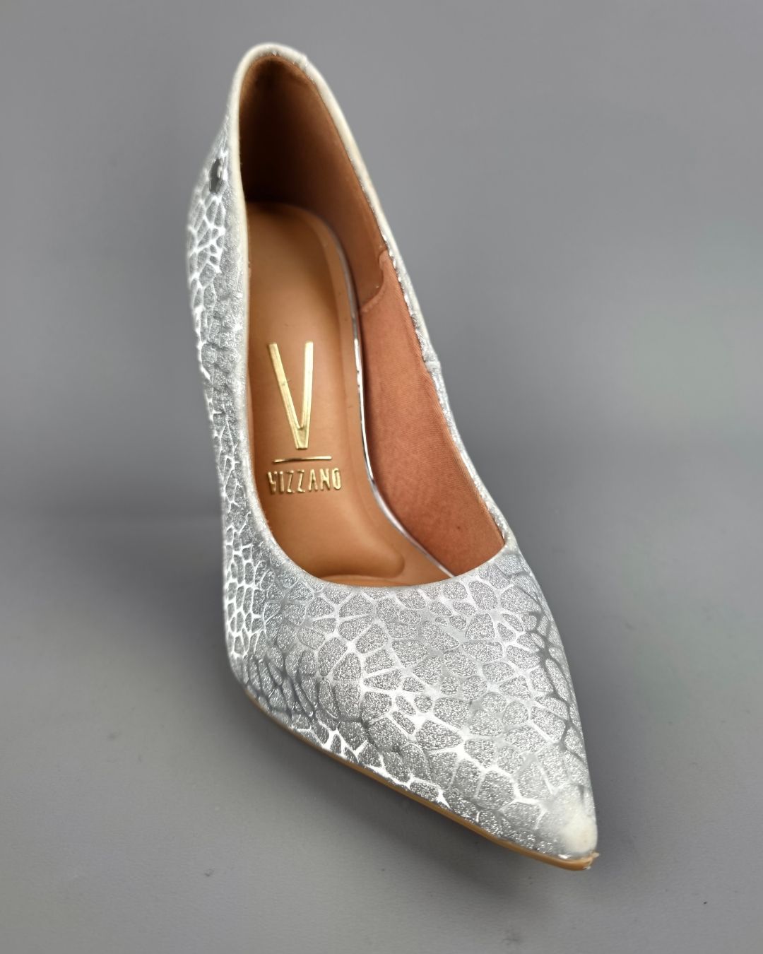 ZAPATO VIZZANO PLATEADO PARA DAMA