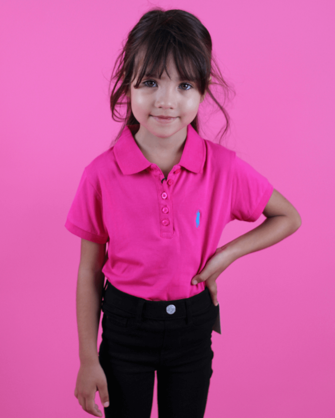 POLO NIÑA CAMBRIDGE POLO FUCSIA PARA NIÑA