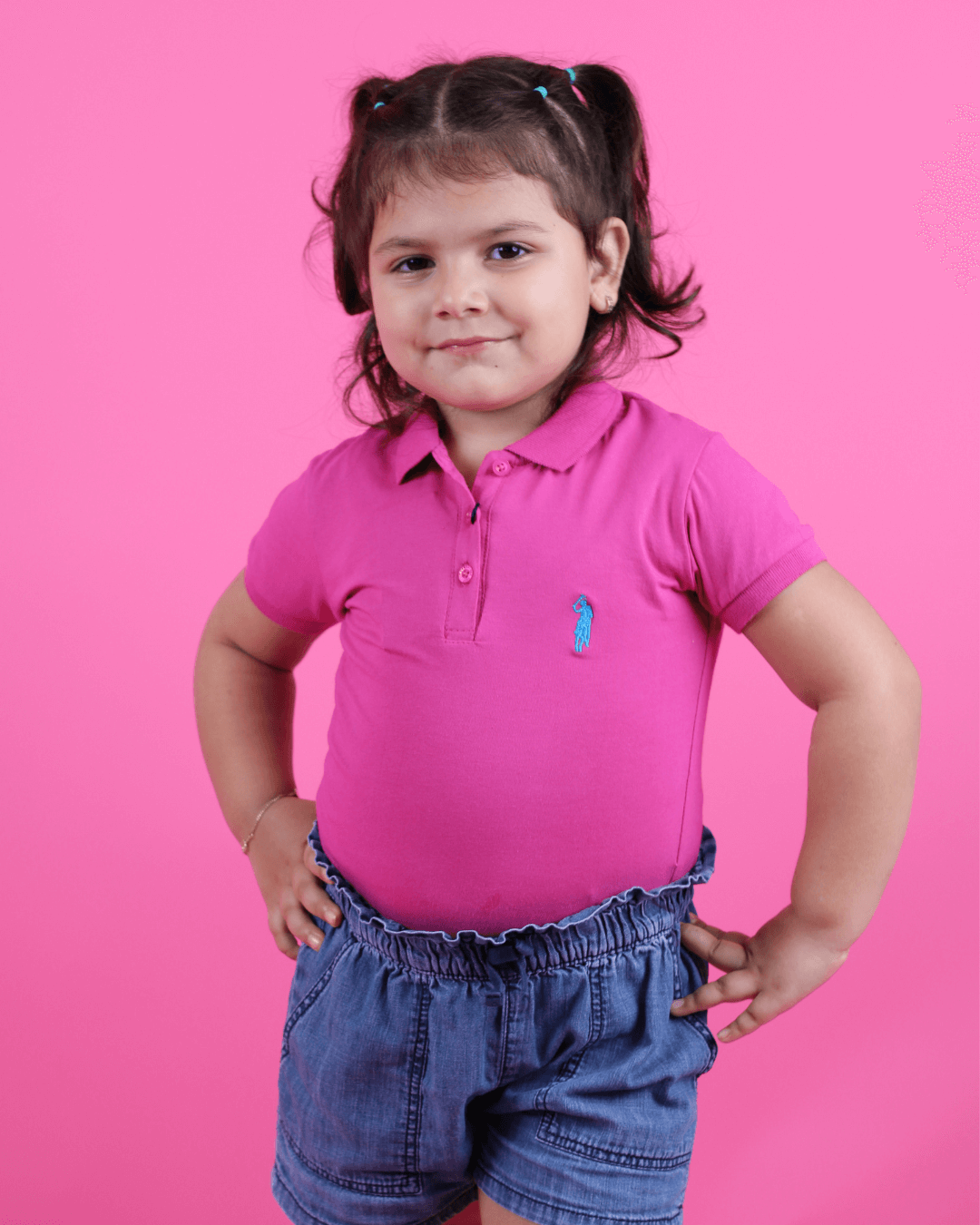 POLO NIÑA CAMBRIDGE POLO ROSA