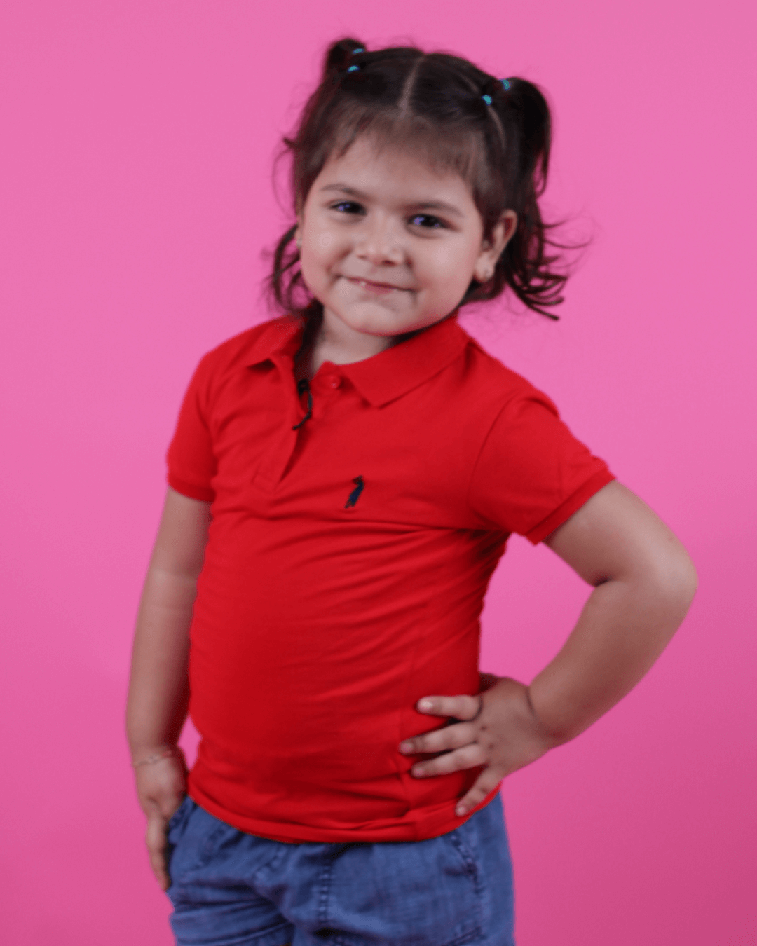 POLO NIÑA CAMBRIDGE POLO ROJA