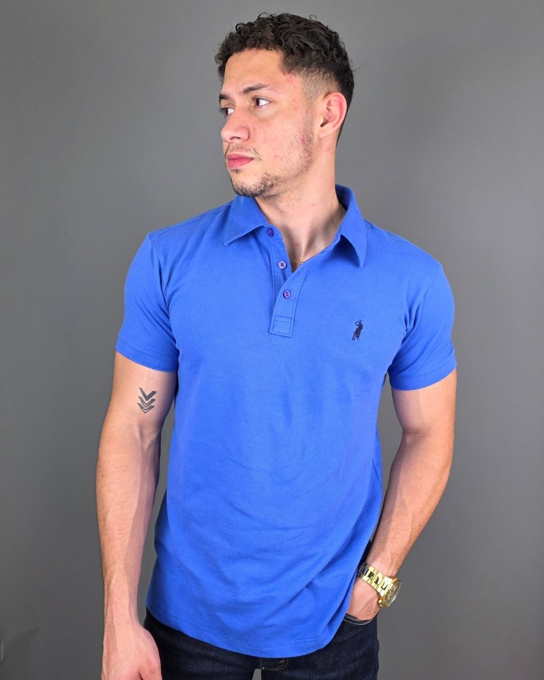 POLO CAMBRIDGE POLO AZUL PARA CABALLERO