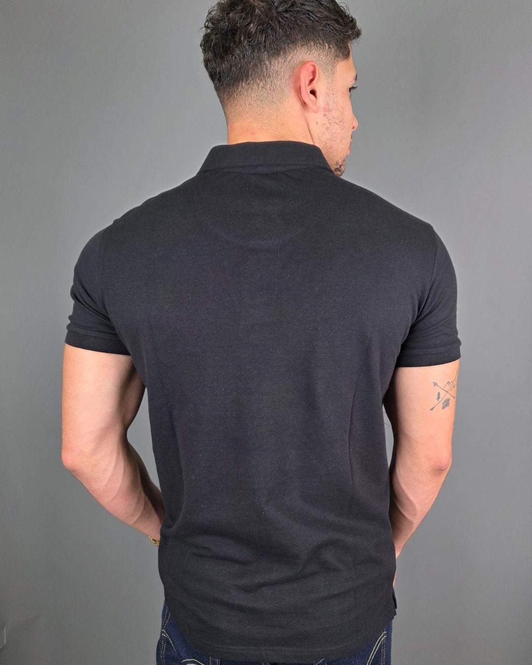 POLO CAMBRIDGE POLO NEGRA PARA CABALLERO