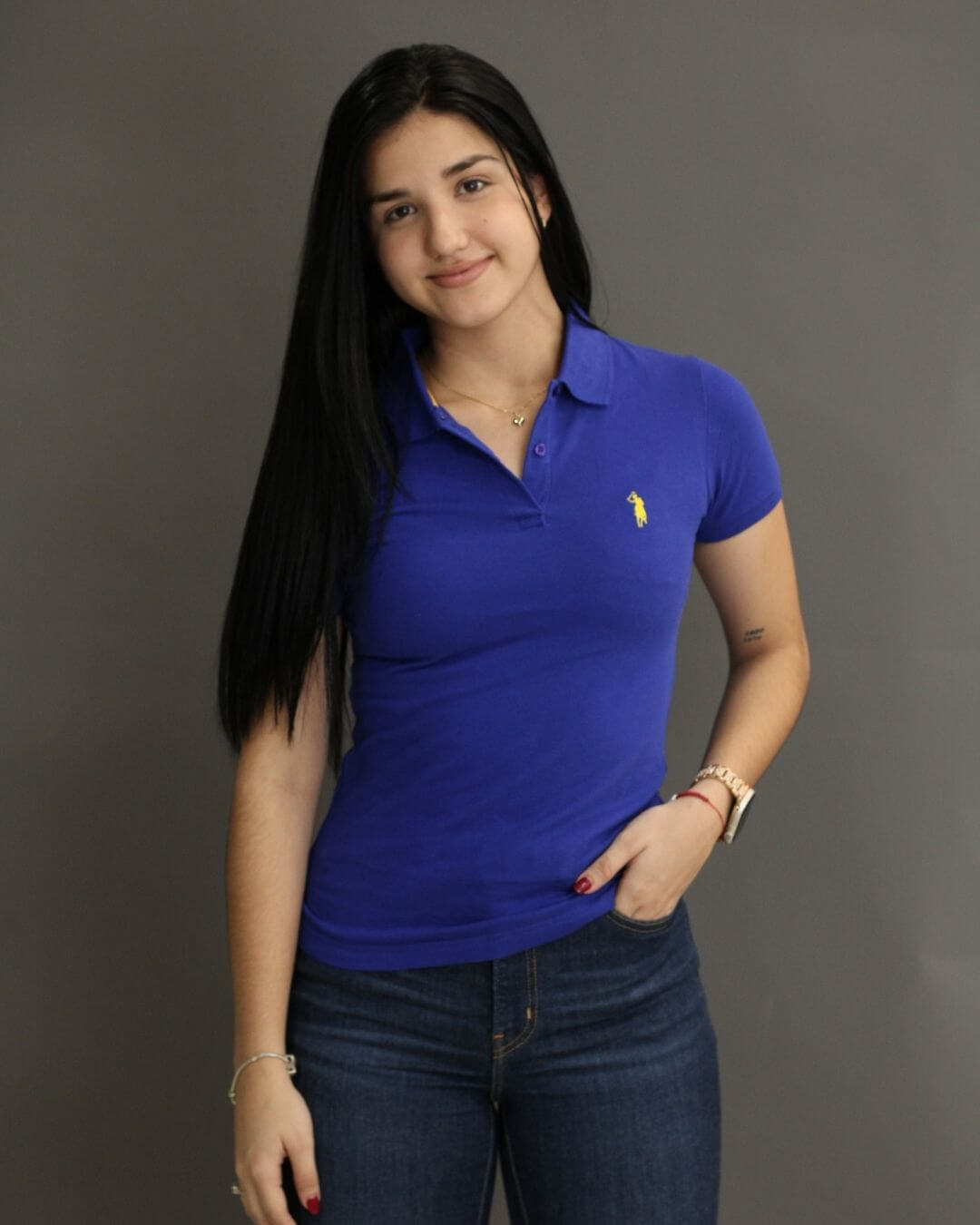 POLO CAMBRIDGE POLO AZUL PARA DAMA
