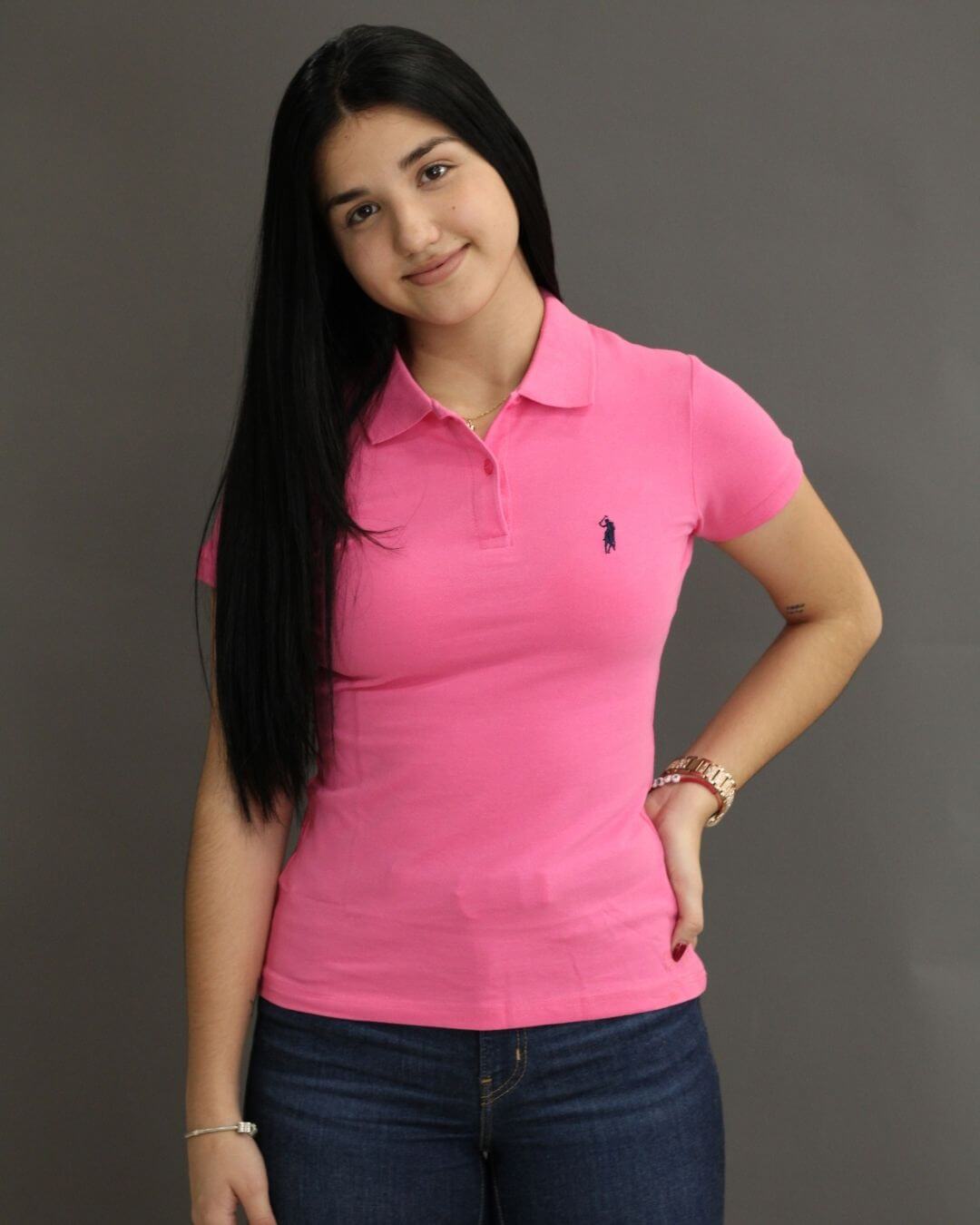 POLO CAMBRIDGE POLO ROSADO PARA MUJER