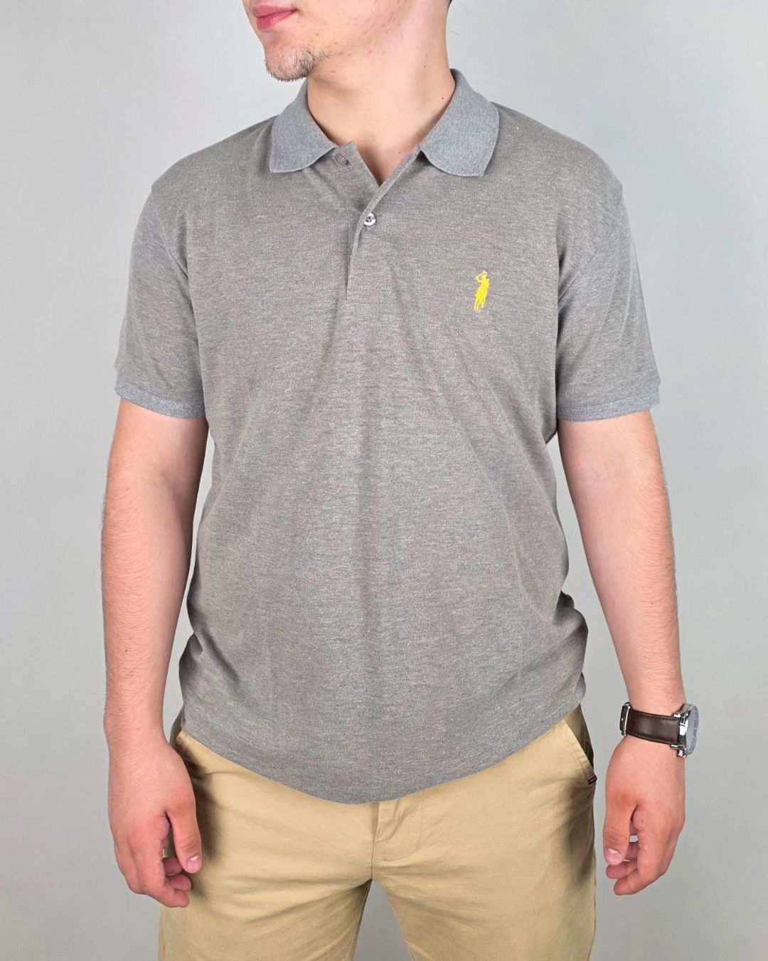 POLO CAMBRIDGE POLO GRIS PARA CABALLERO