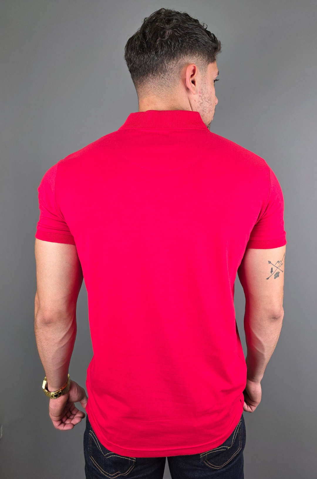 POLO CAMBRIDGE POLO ROJA PARA CABALLERO