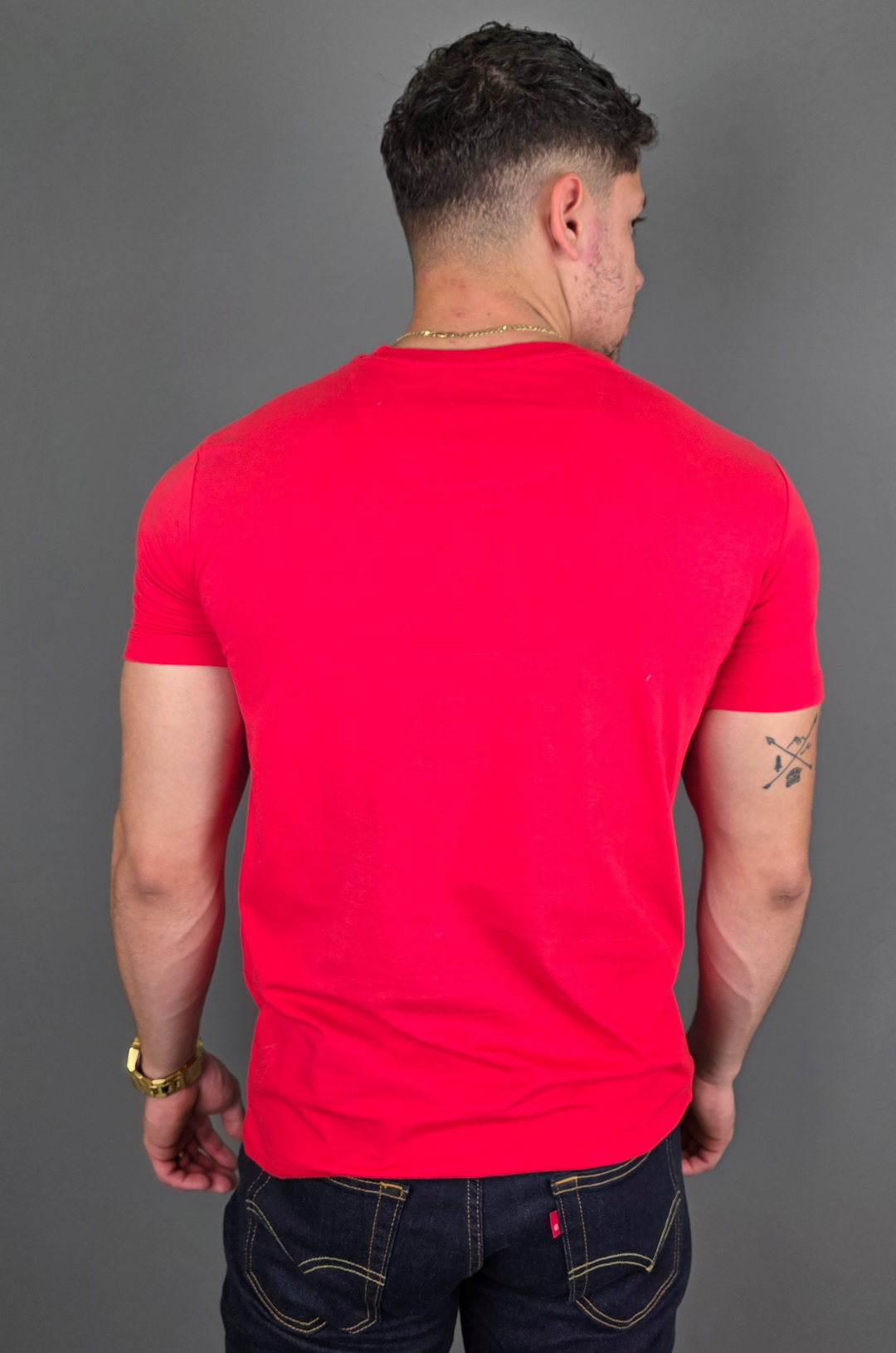 CAMISETA CAMBRIDGE POLO ROJA PARA CABALLERO