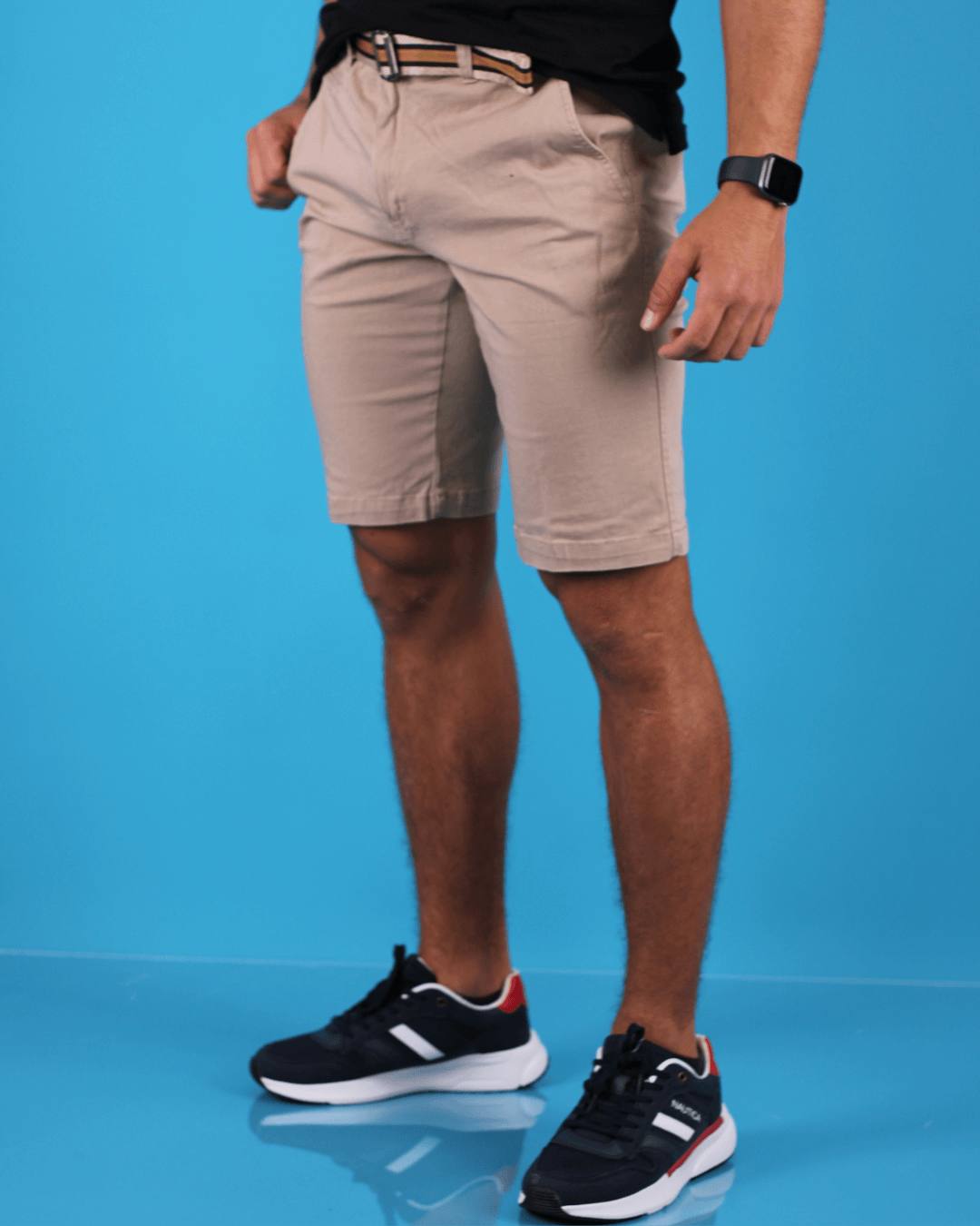 SHORT CAMBRIDGE POLO BEIGE PARA HOMBRE