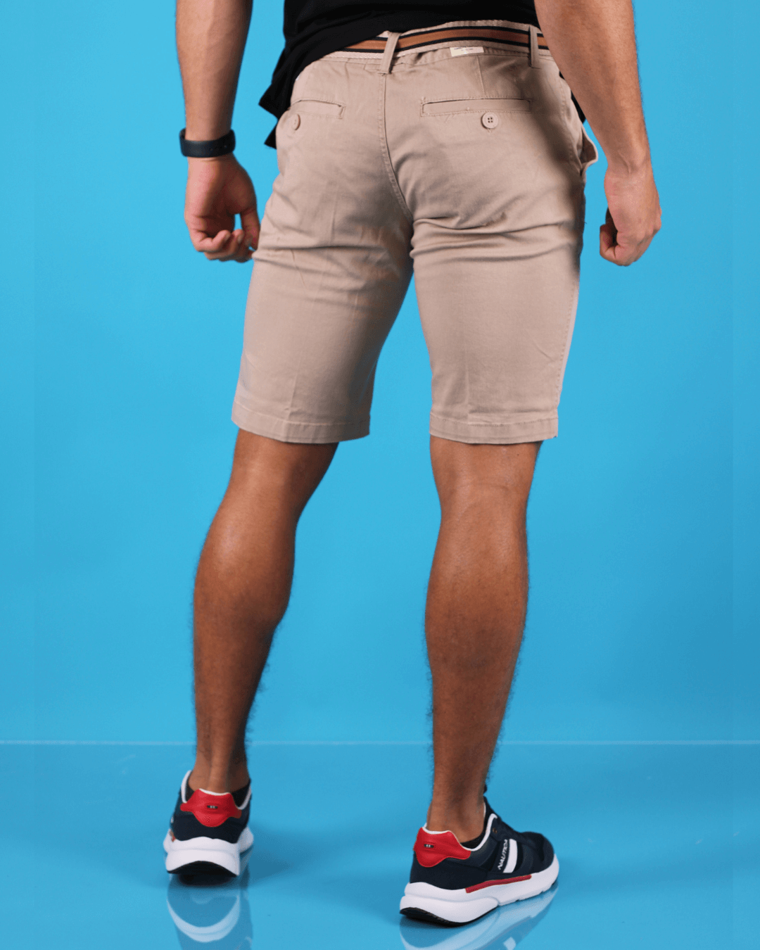 SHORT CAMBRIDGE POLO BEIGE PARA HOMBRE