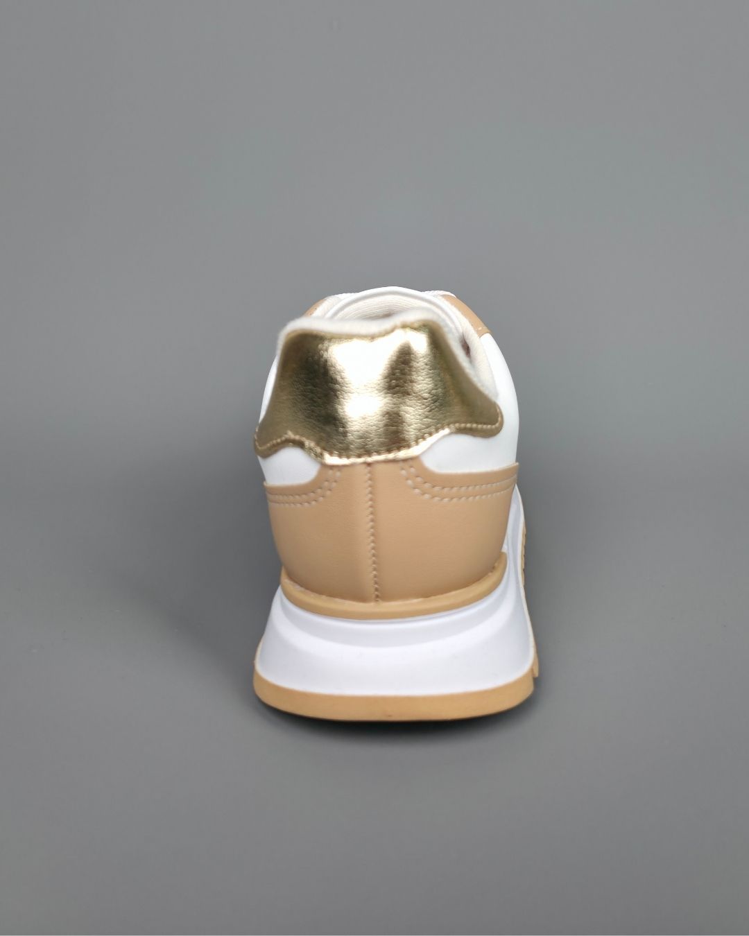 TENNIS BEIGE CON BLANCO VIZZNO DE DAMA