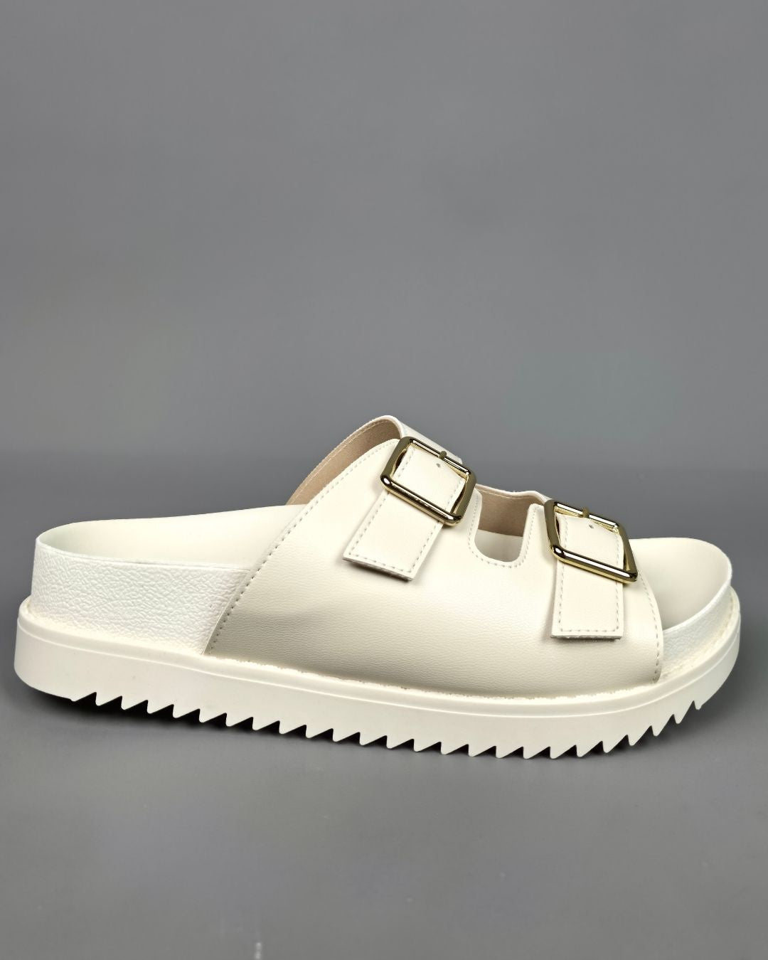 SANDALIA MOLECA BLANCA PARA DAMA