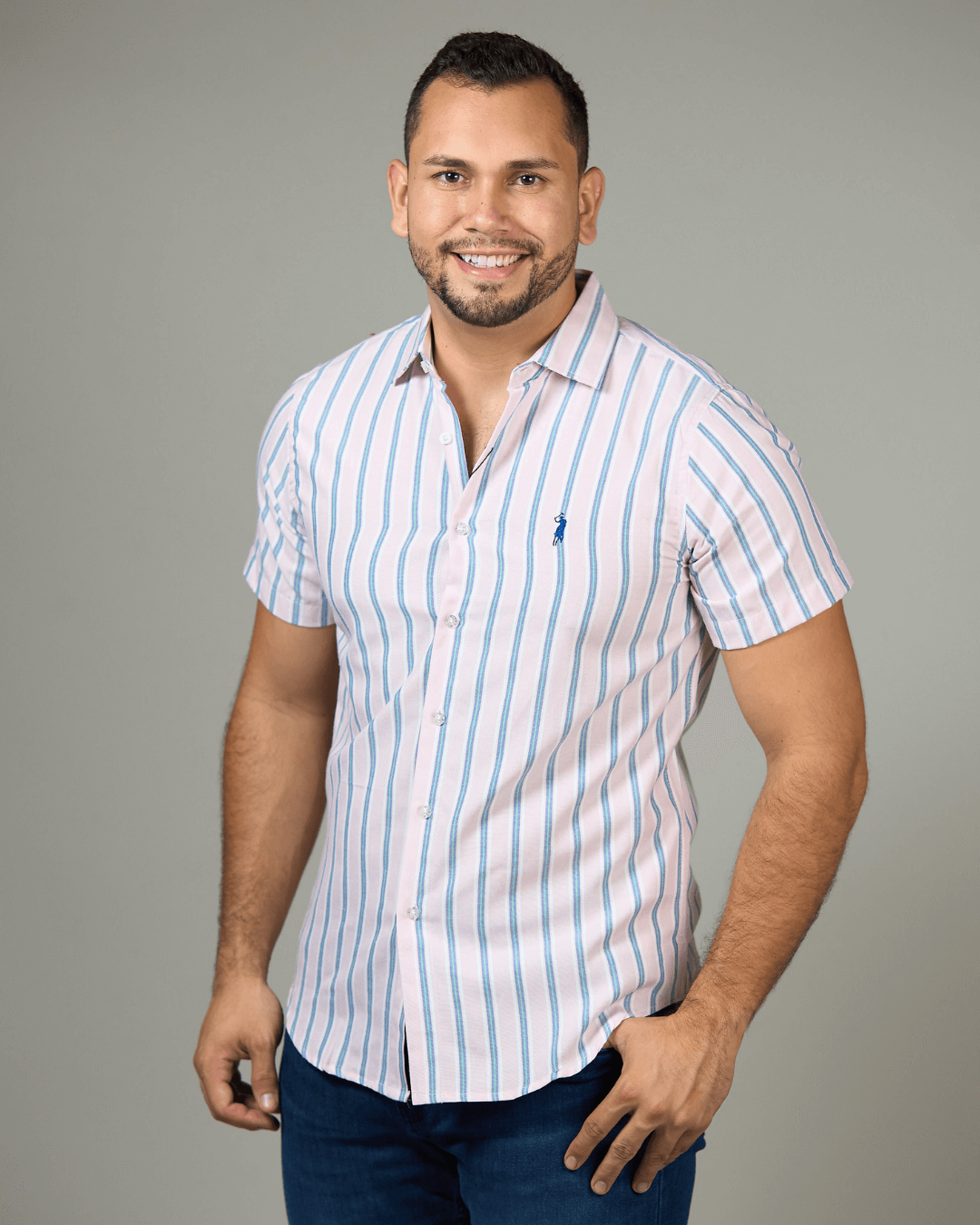 CAMISA CAMBRIDGE POLO ROSA