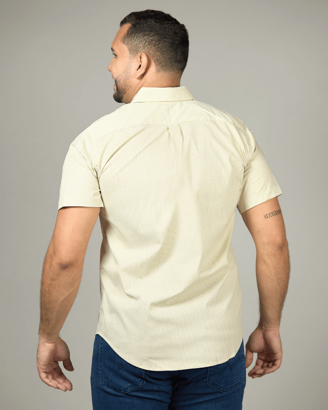 CAMISA CAMBRIDGE POLO AMARILLA