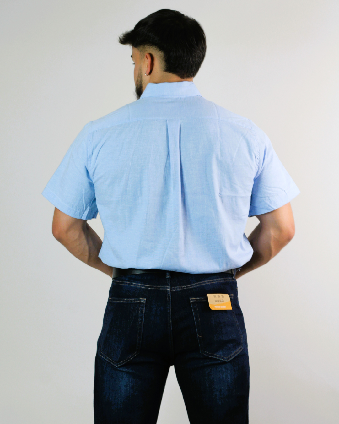CAMISA CAMBRIDGE POLO MANGA CORTA CABALLERO