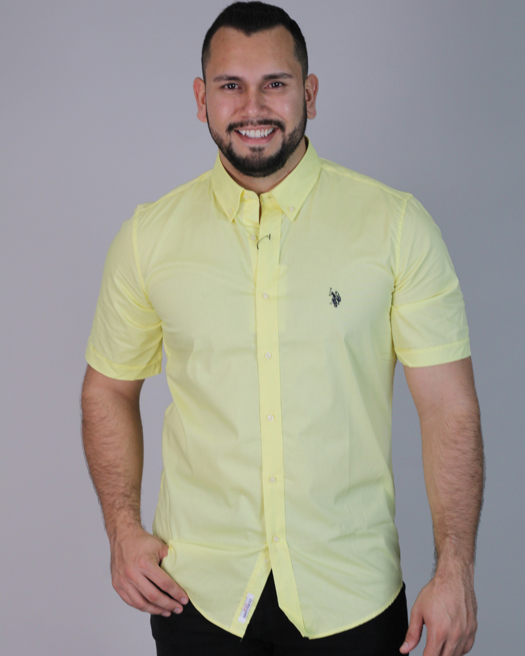 CAMISA US POLO MANGA CORTA CABALLERO