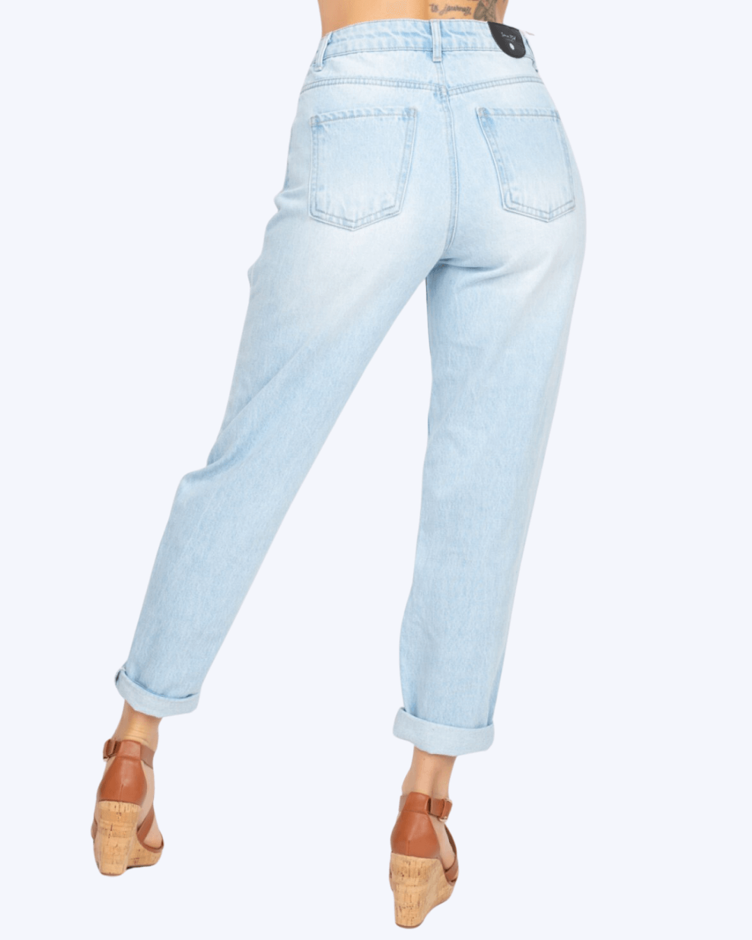 JEANS IRIS CELESTE CLARO