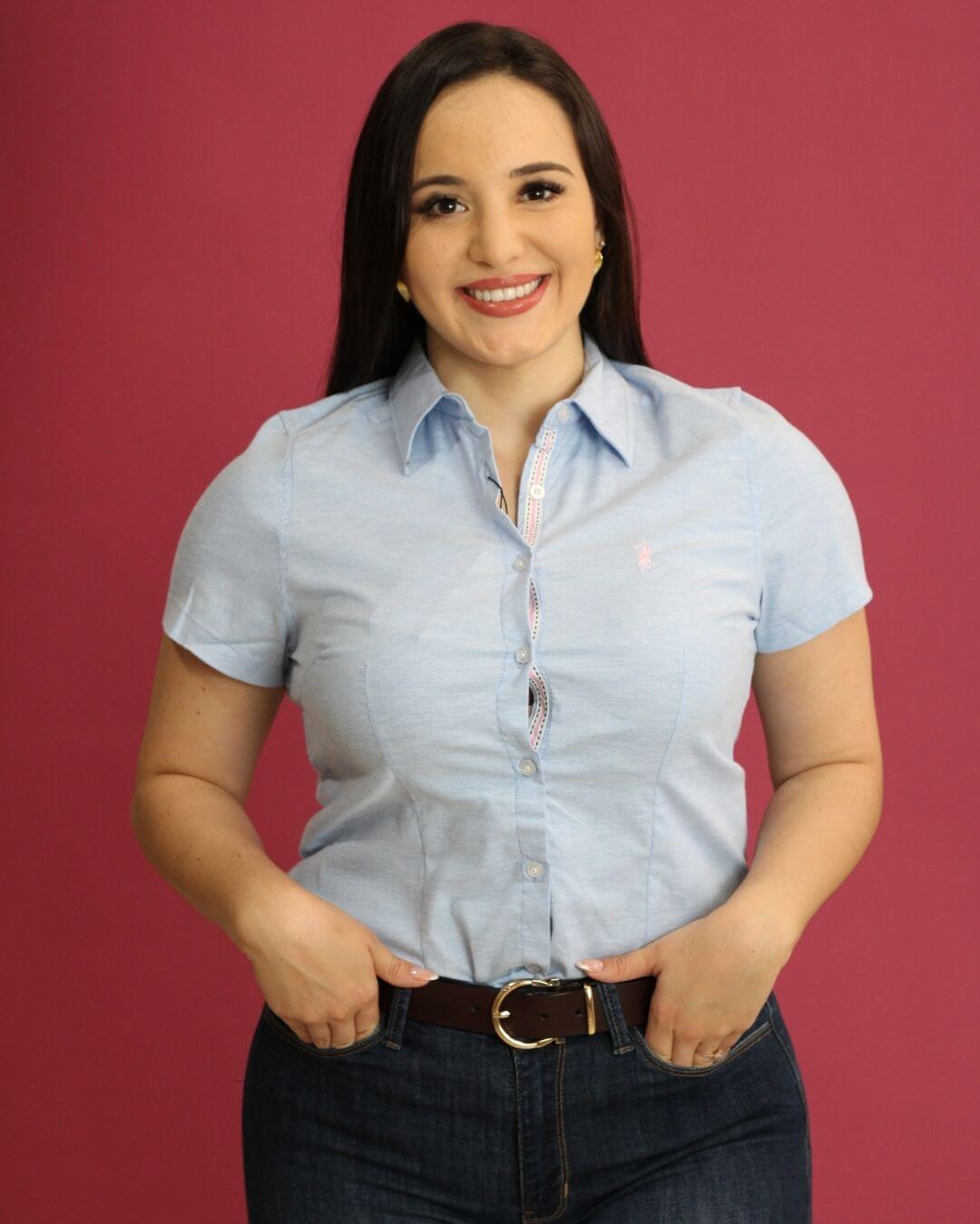 CAMISA CAMBRIDGE POLO CELESTE