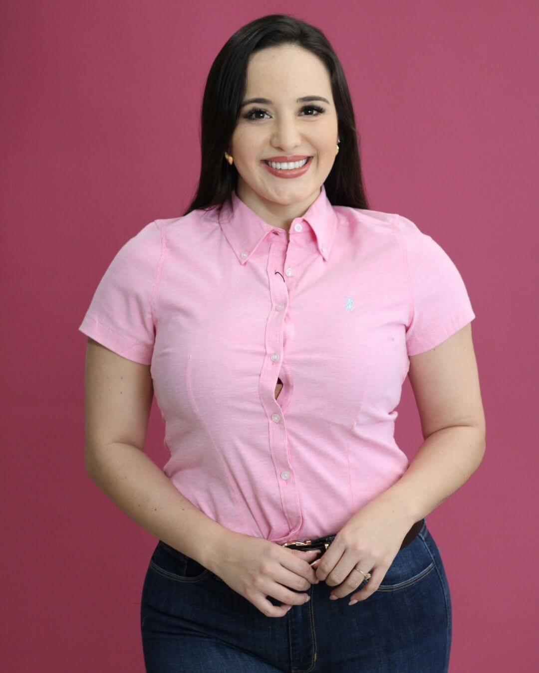 CAMISA CAMBRIDGE POLO ROSA