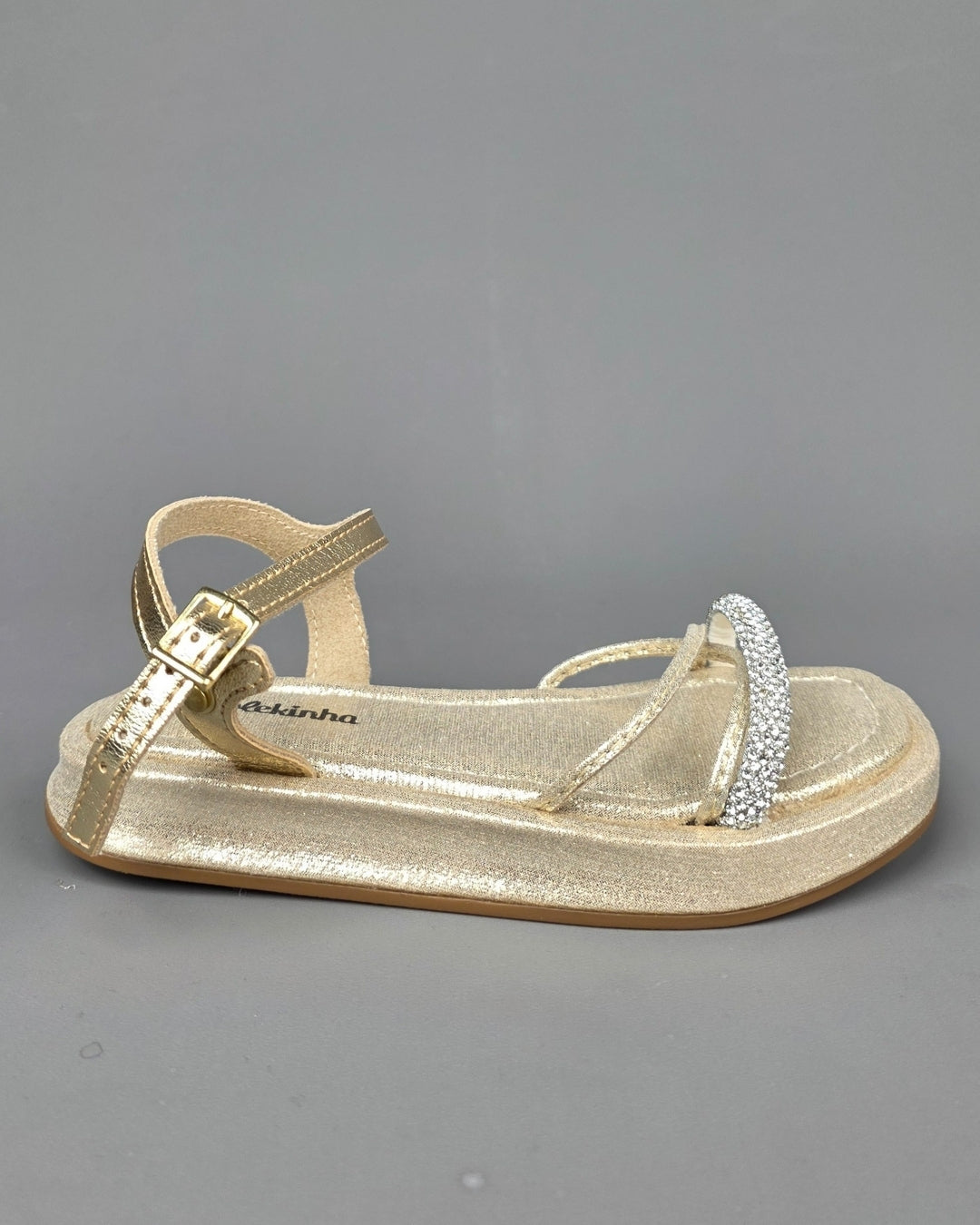 SANDALIA MOLEKINHA DORADA PARA NIÑA
