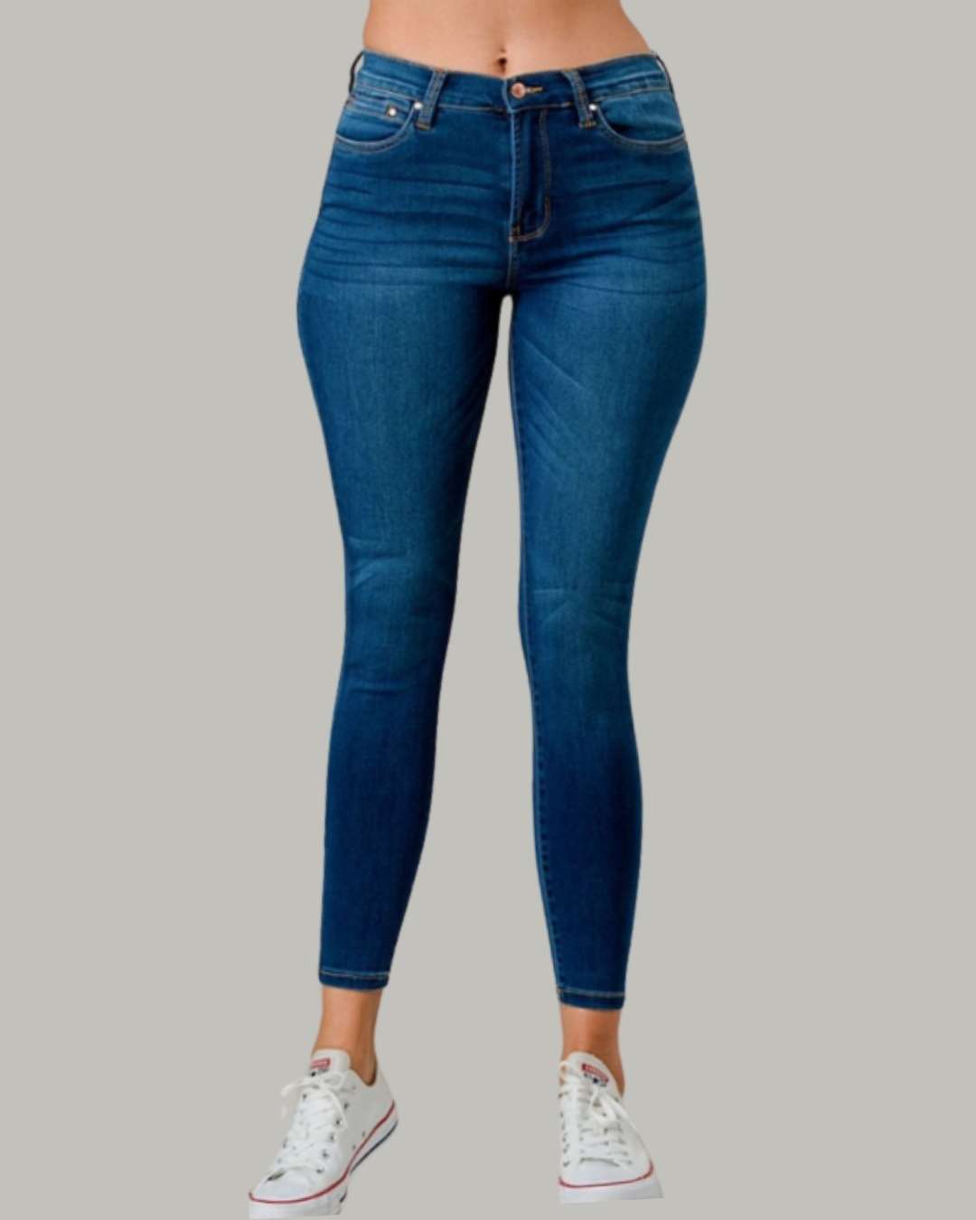 JEANS RACHEL SKINNY AZUL OSCURO PARA DAMA