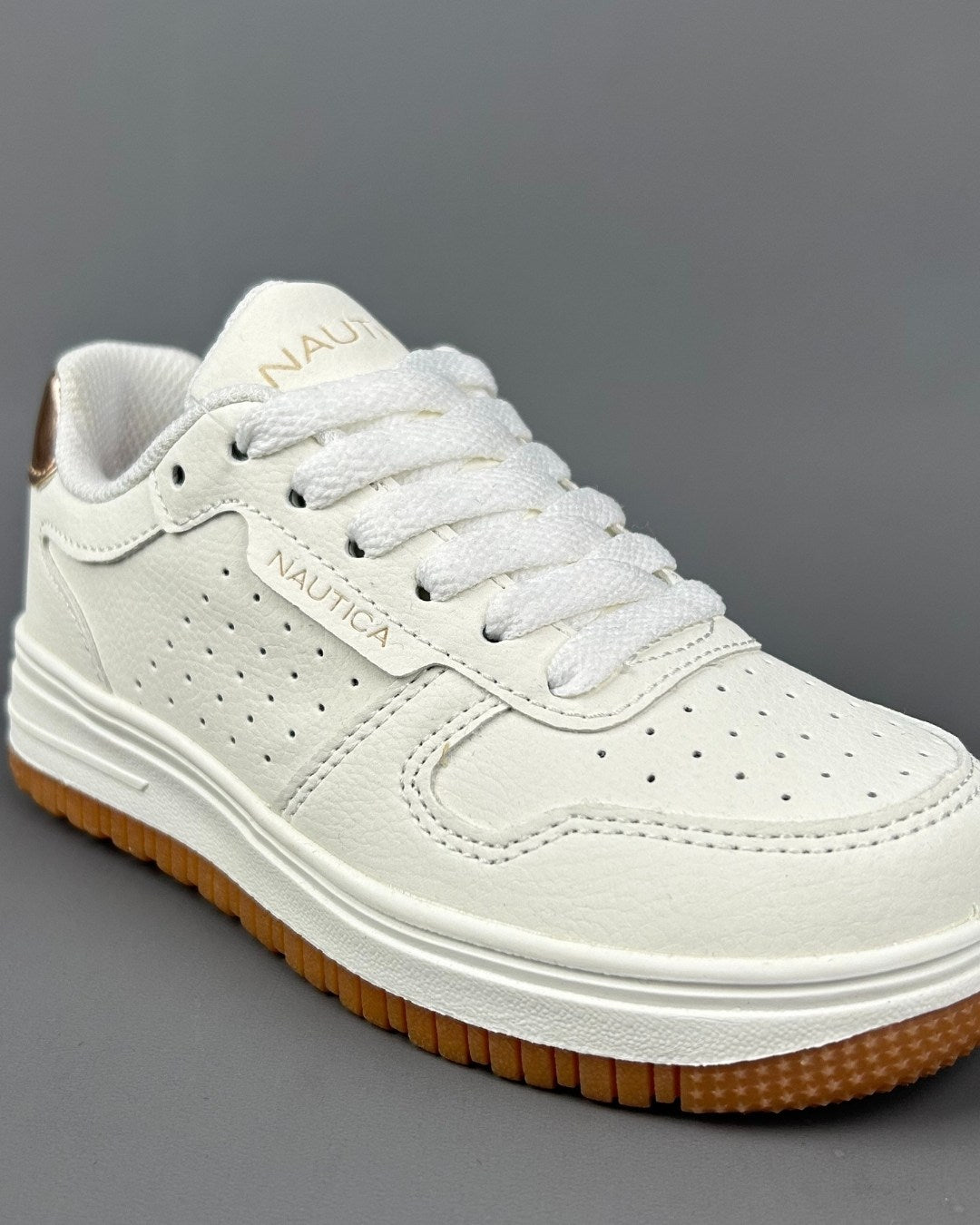 TENNIS NAUTICA BLANCA PARA NIÑA