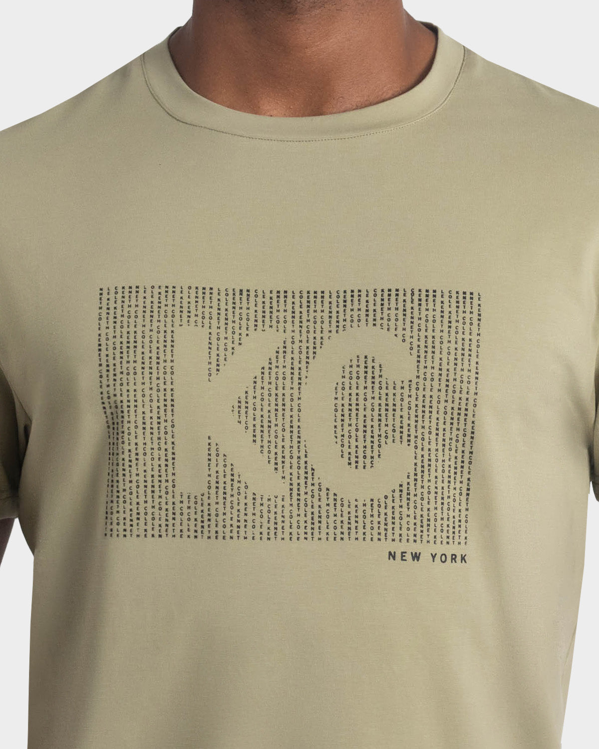 CAMISETA VERDE KENNETH COLE DE CABALLERO