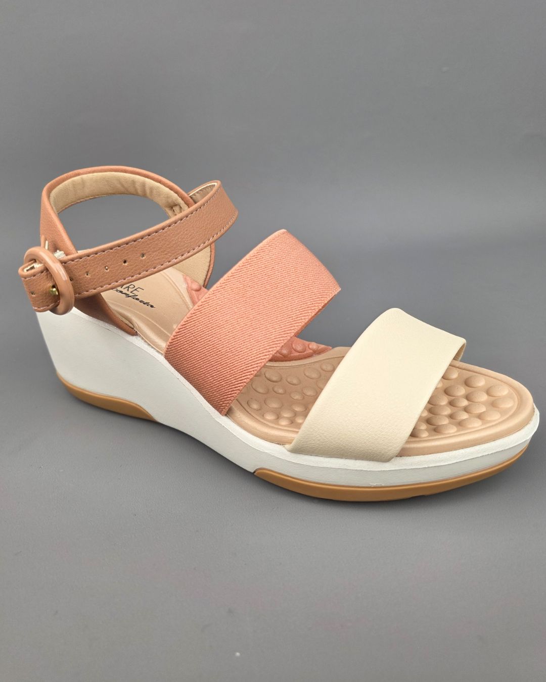 SANDALIA MODARE BEIGE PARA DAMA