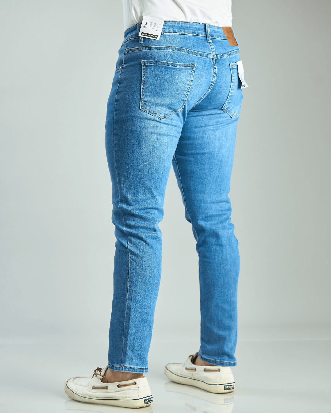 JEANS POLO CAMBRIDGE CELESTE
