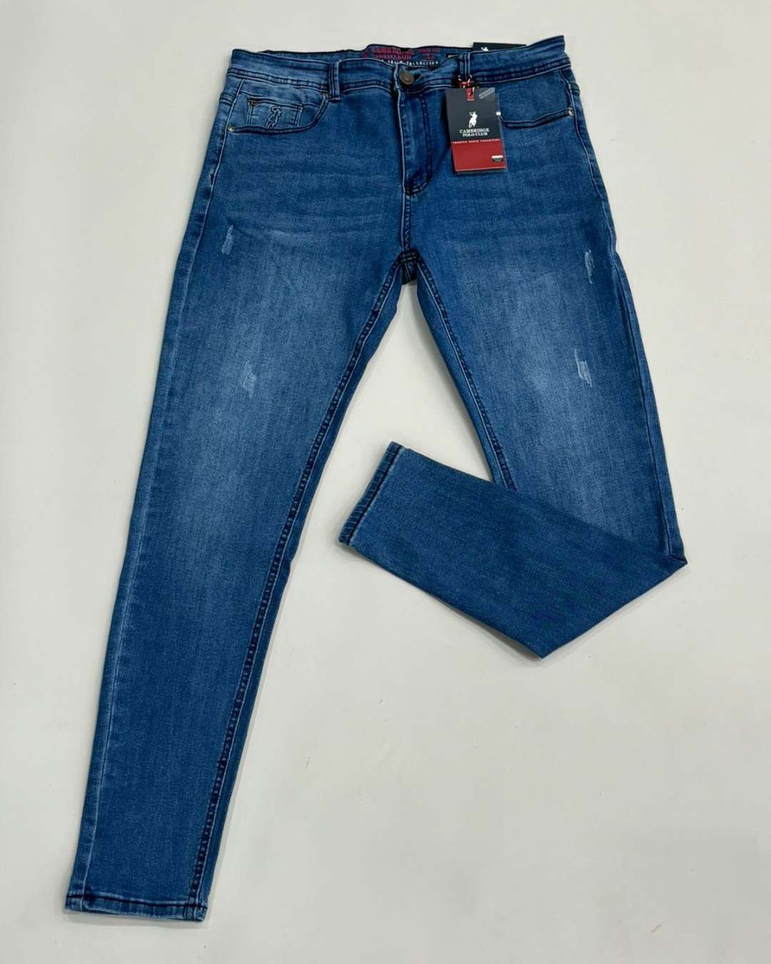 JEANS CAMBRIDGE POLO CELESTE PARA CABALLERO