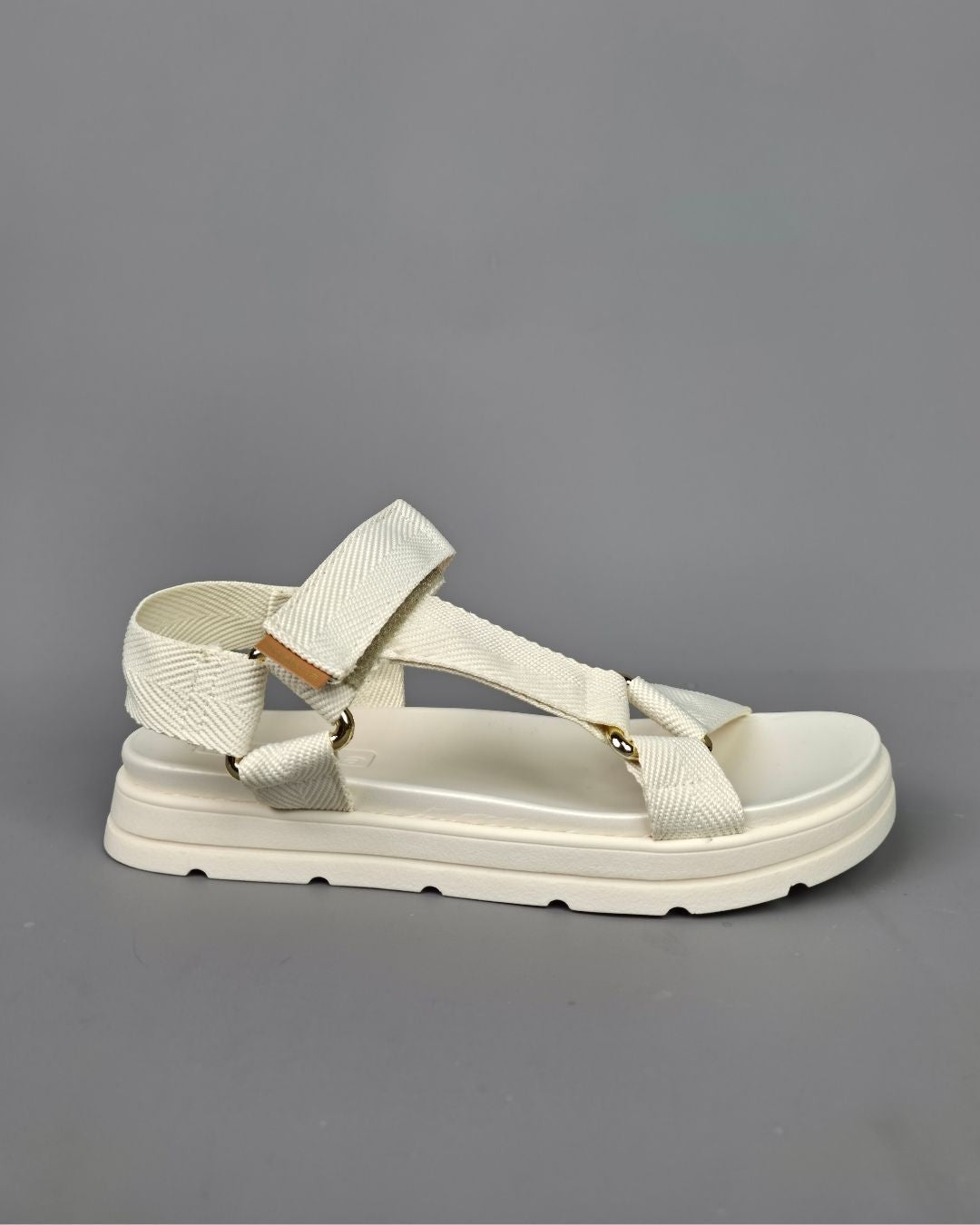 SANDALIA MOLECA BLANCA PARA DAMA