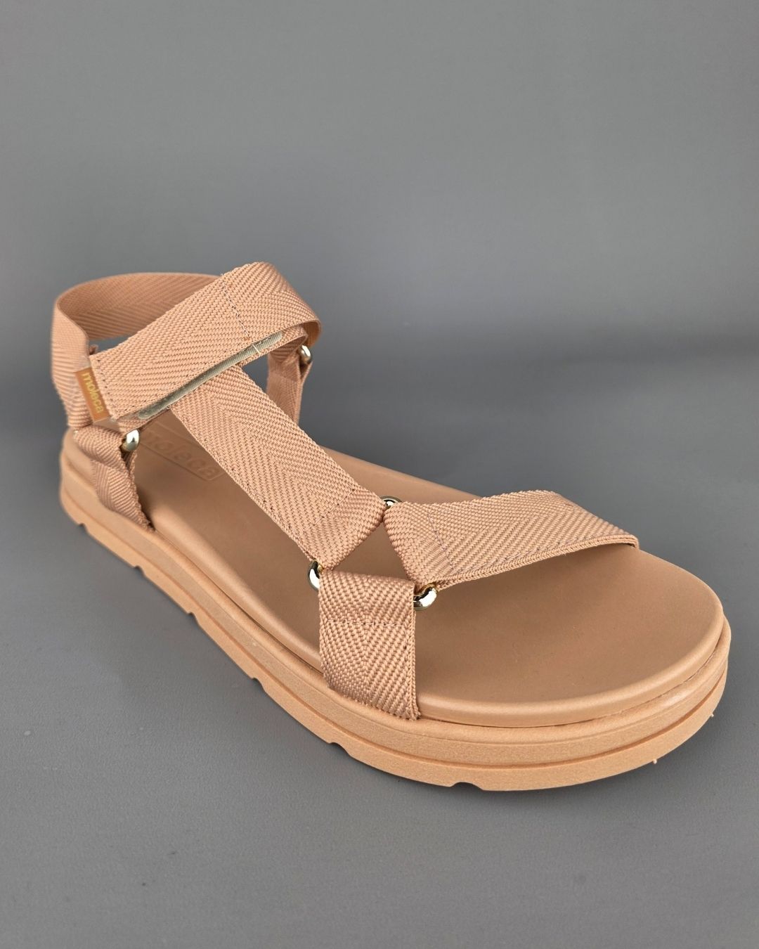 SANDALIA MOLECA BEIGE PARA DAMA