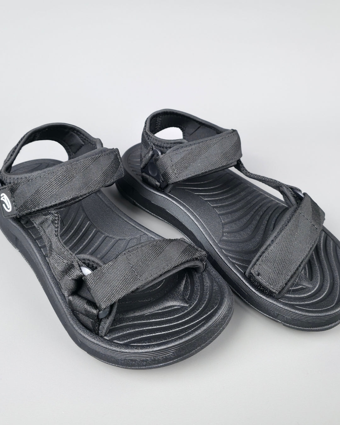 SANDALIA BOLTIO NEGRA PARA CABALLERO