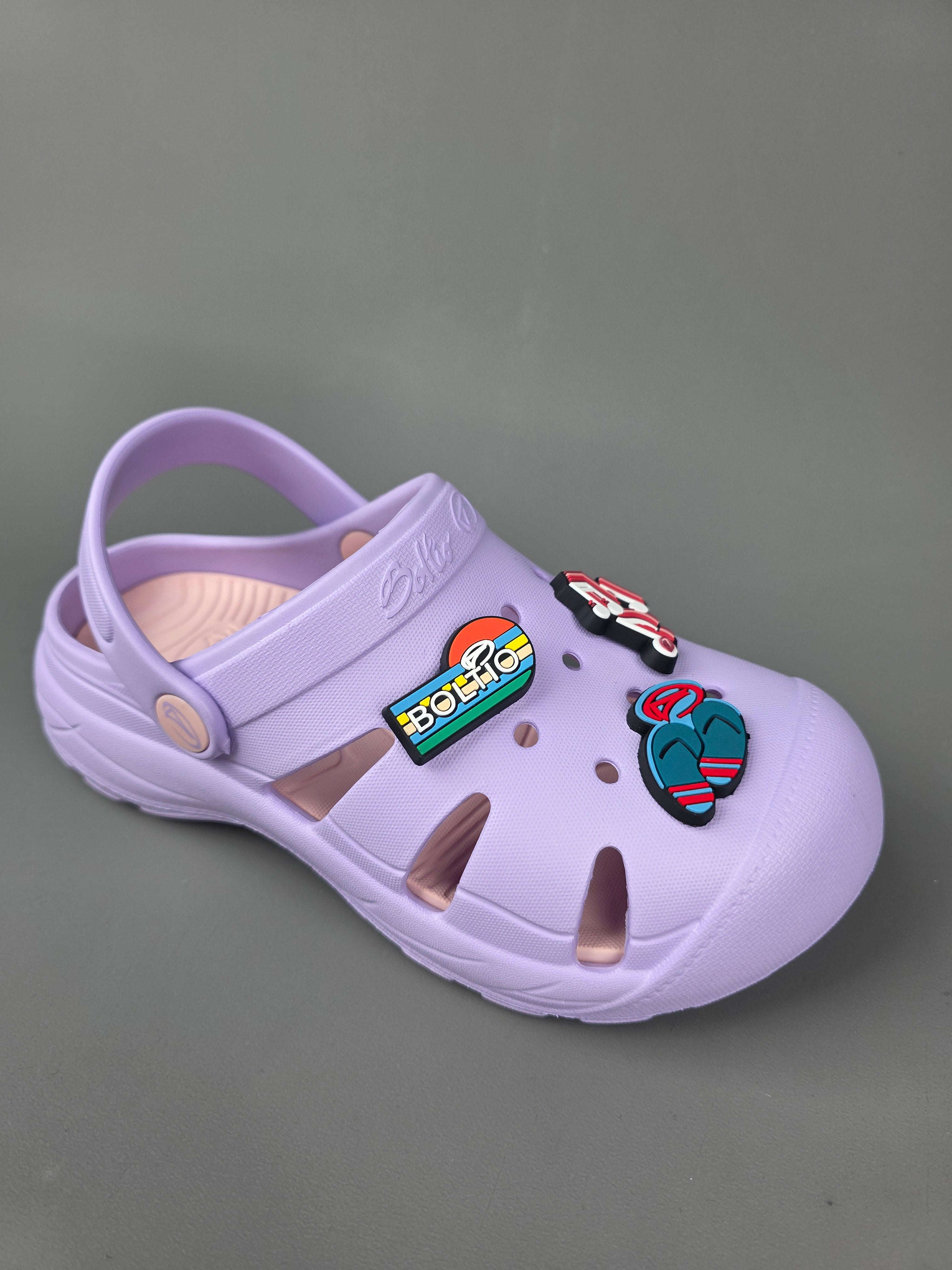 SANDALIA BOLTIO LILA PARA NIÑA