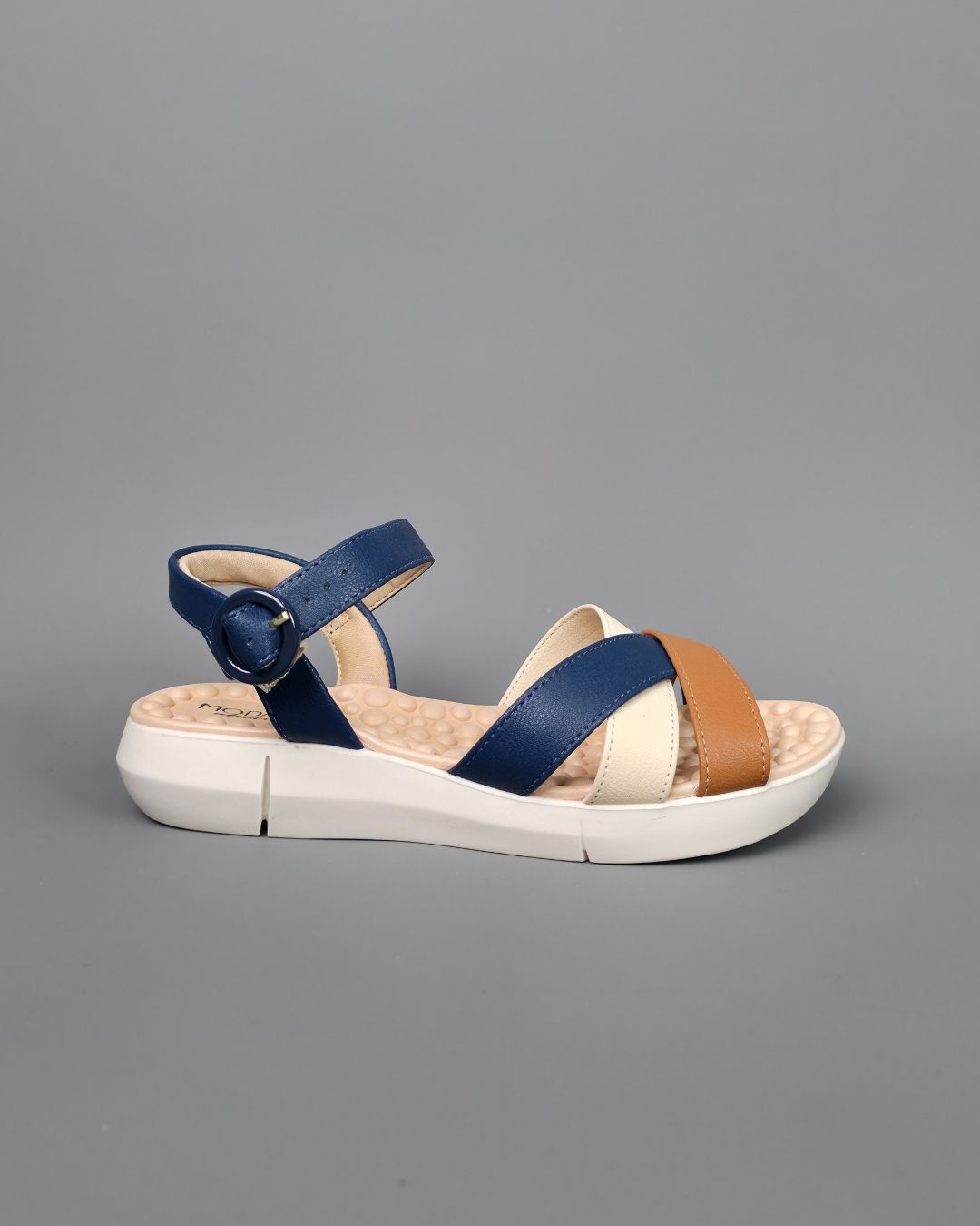 SANDALIA MODARE CAMEL DE MUJER