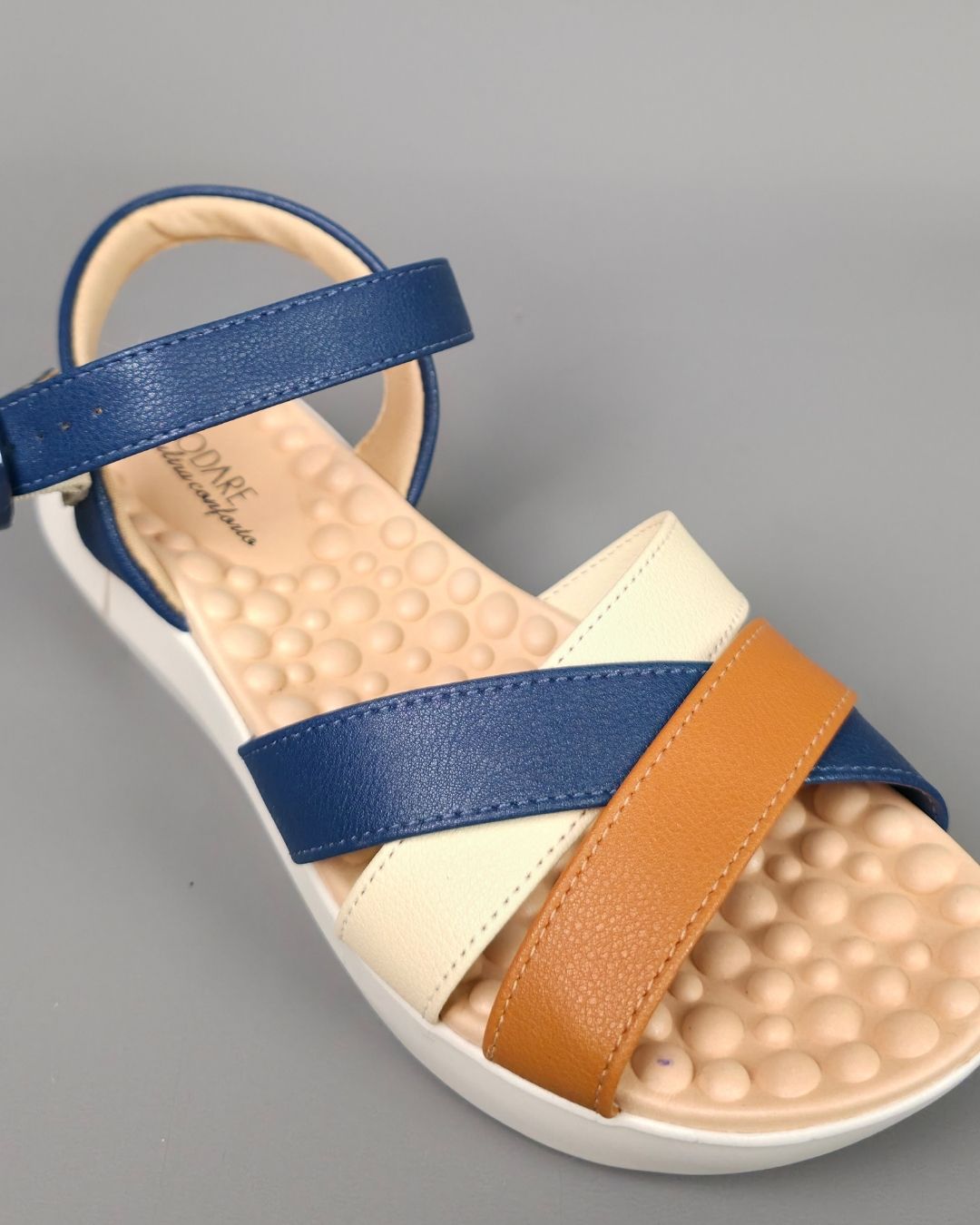SANDALIA MODARE CAMEL DE MUJER