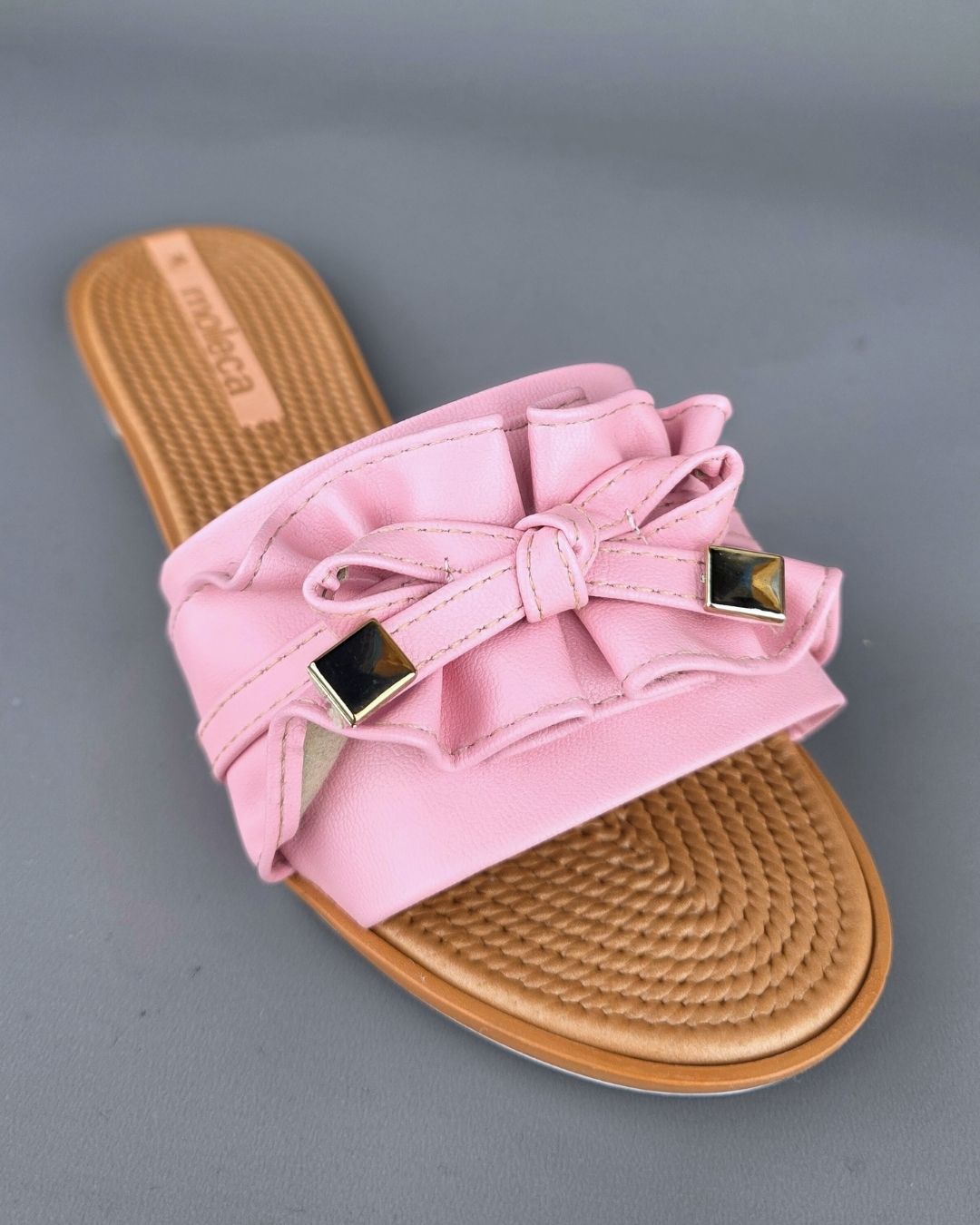 SANDALIA MOLECA ROSA PARA DAMA