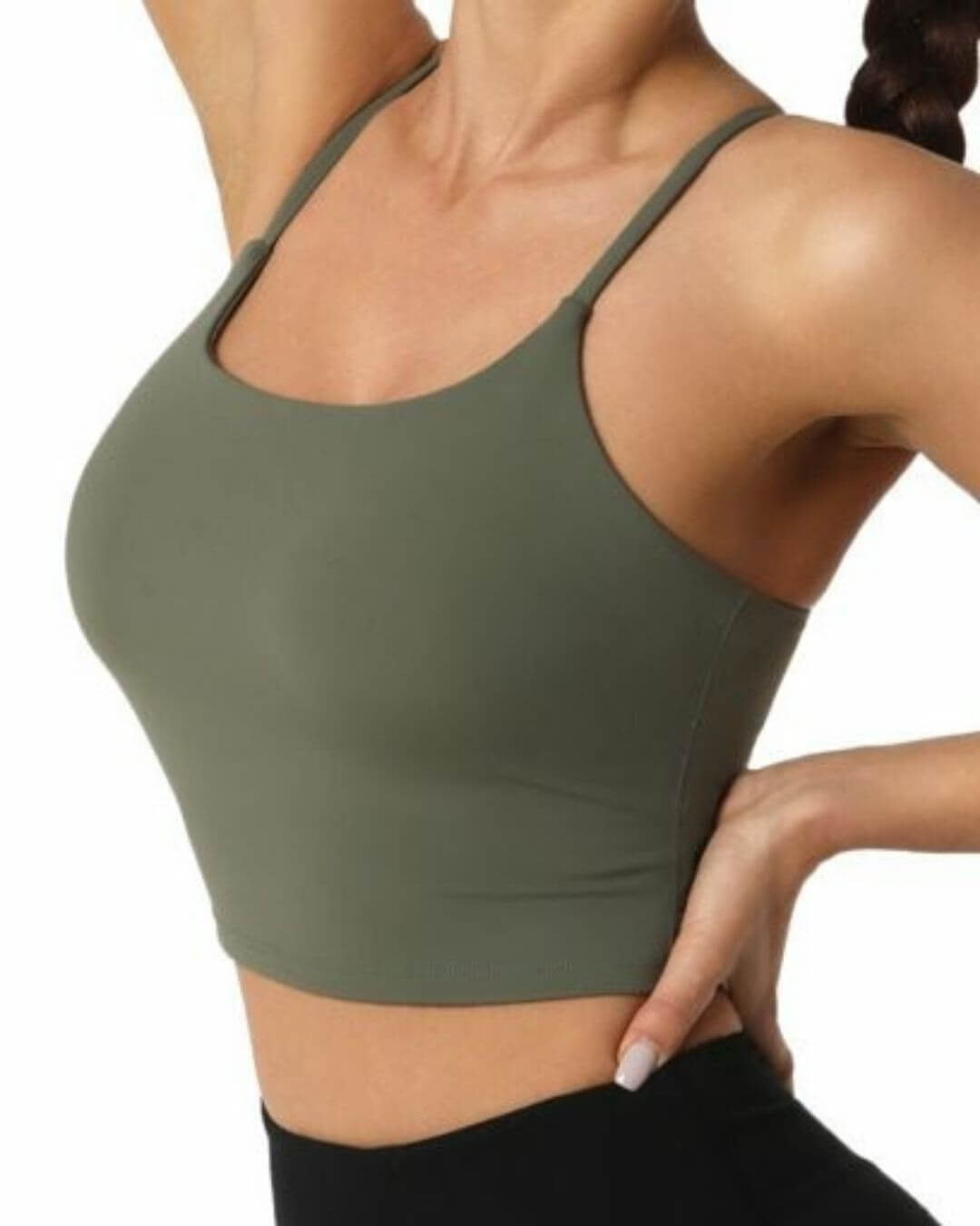 TOP DEPORTIVO VERDE PARA DAMA