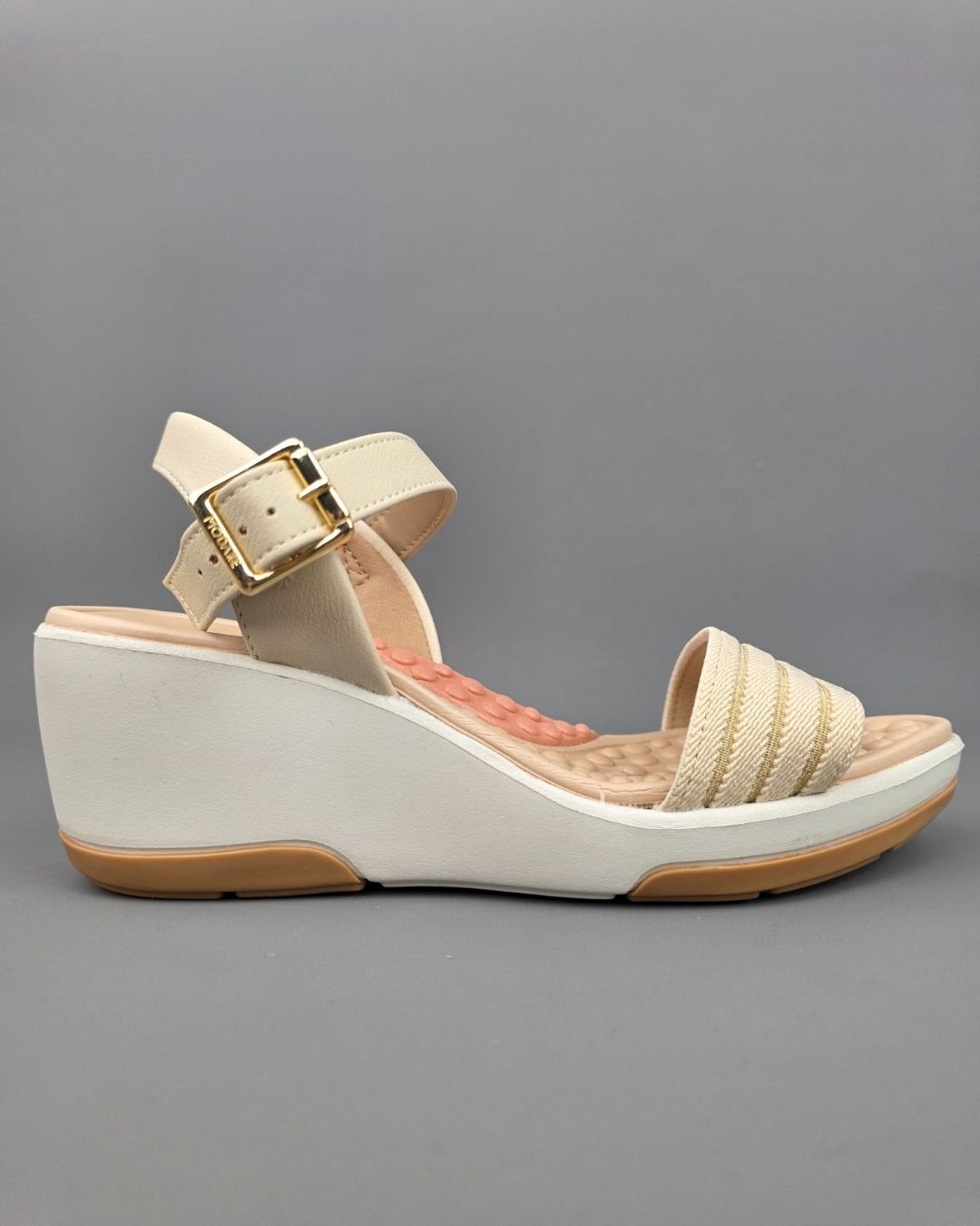 SANDALIA MODARE BEIGE PARA DAMA