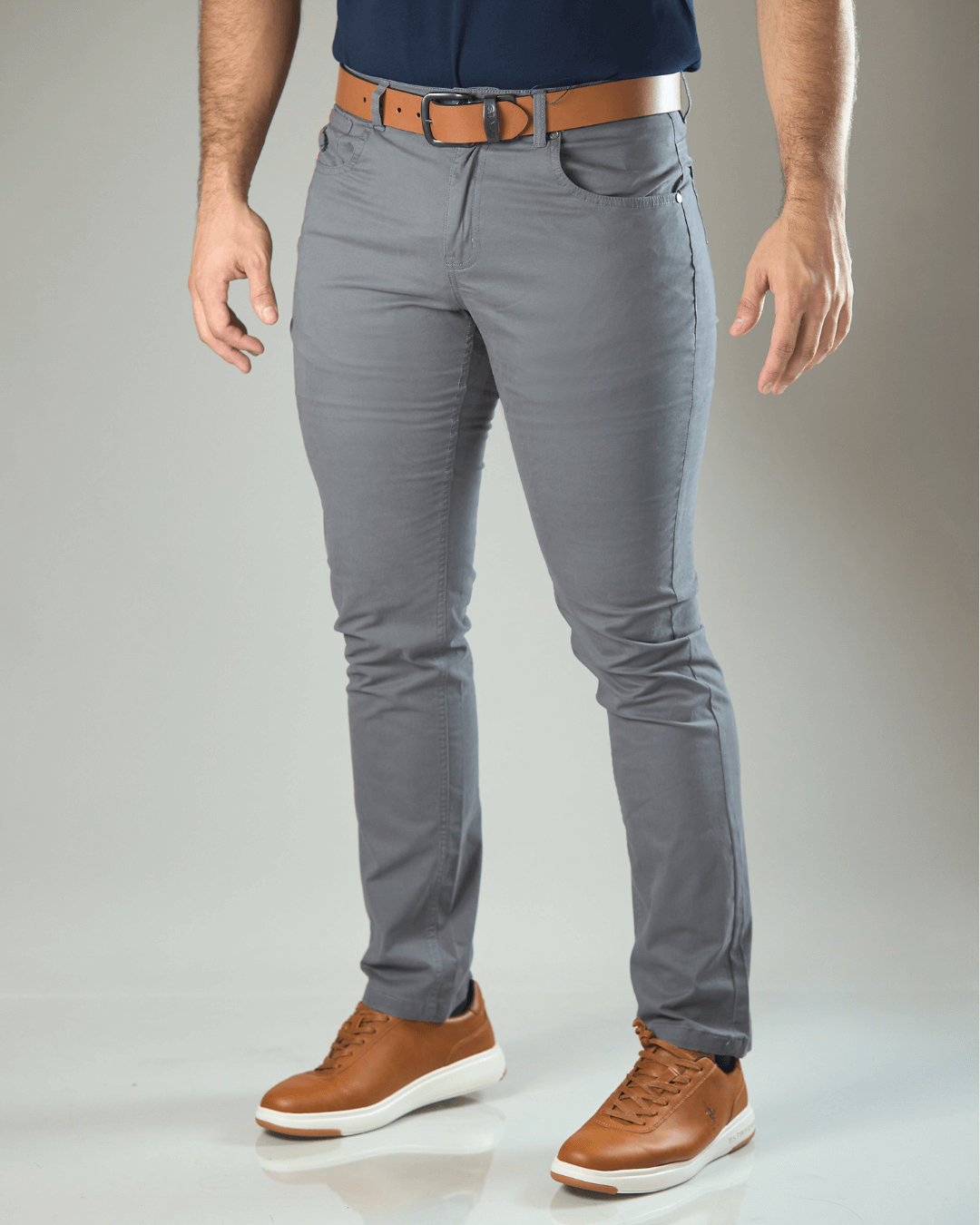 PANTALON US POLO GRIS