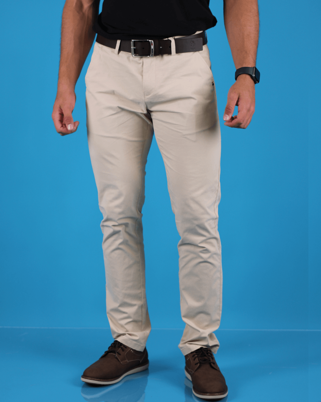 PANTALON US POLO BEIGE CLARO