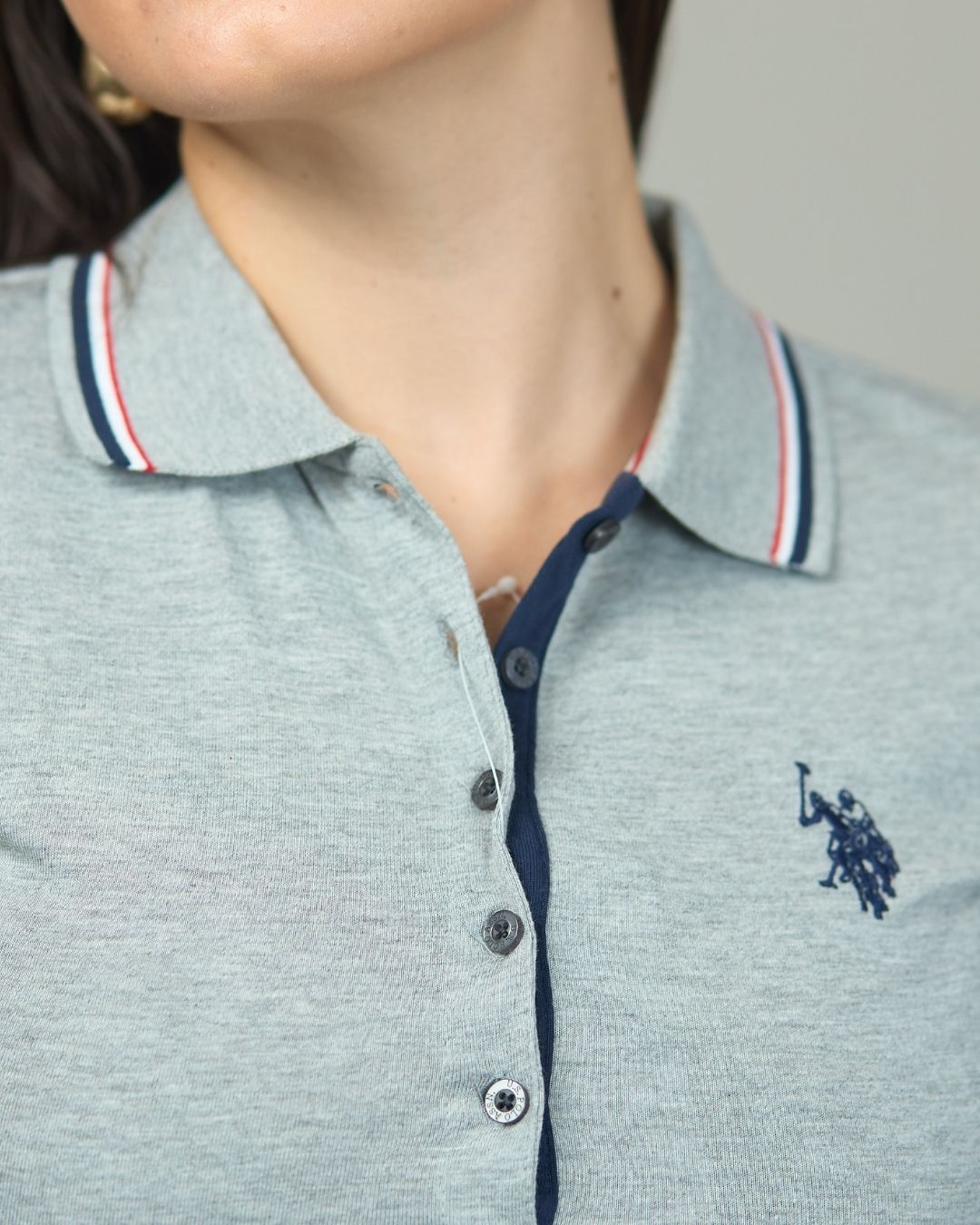 POLO U.S. POLO ASSN GRIS PARA DAMA