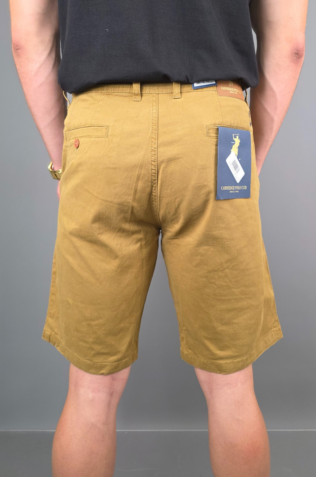 SHORT CAMBRIDGE POLO KAKI PARA CABALLERO