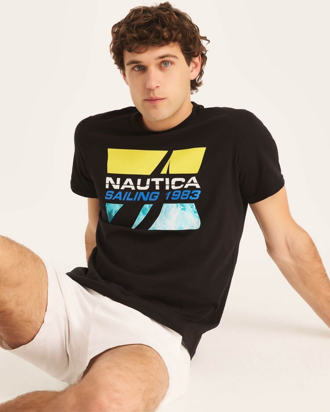 CAMISETA NAUTICA NEGRA