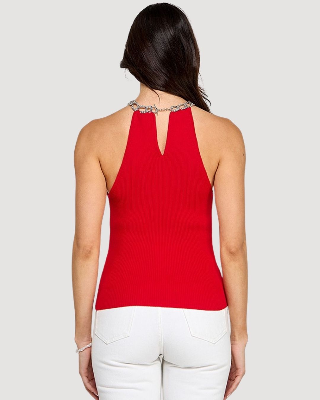 BLUSA LOS ANGELES ROJA PARA DAMA