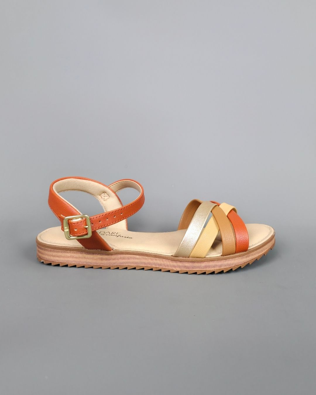 SANDALIA MODARE NARANJA PARA DAMA