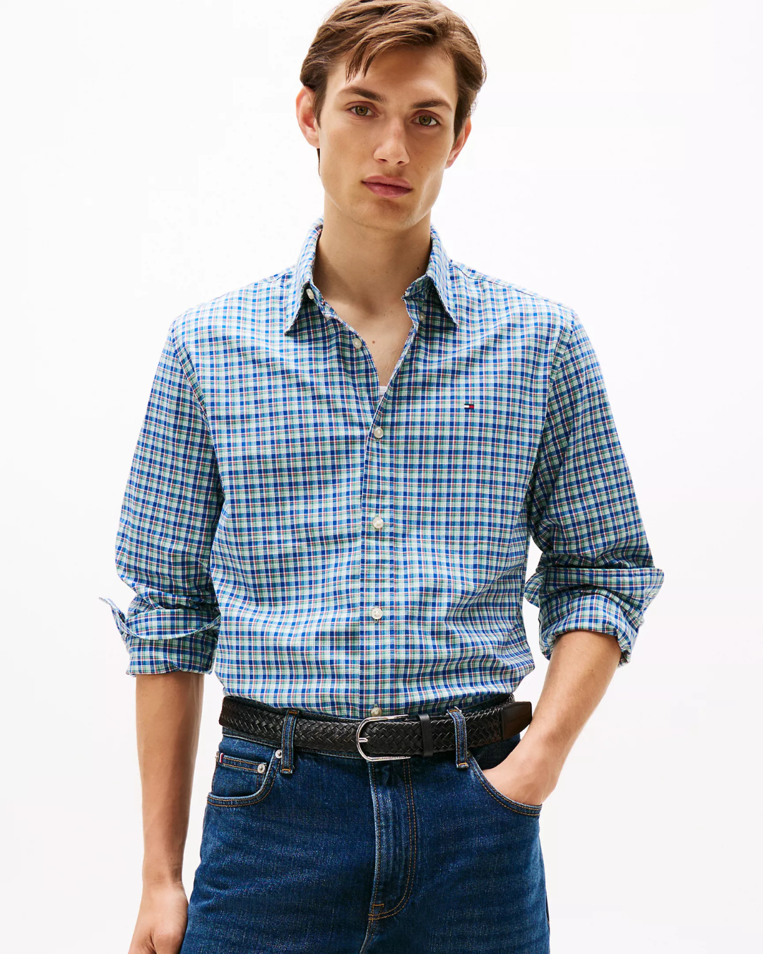 CAMISA TOMMY HILFIGER MANGA LARGA CABALLERO