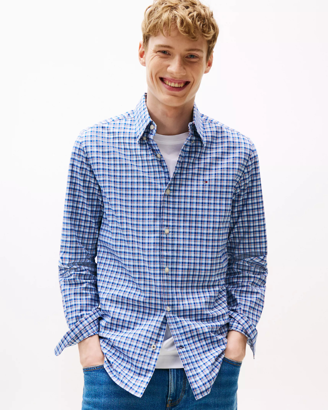 CAMISA TOMMY HILFIGER MANGA LARGA CABALLERO