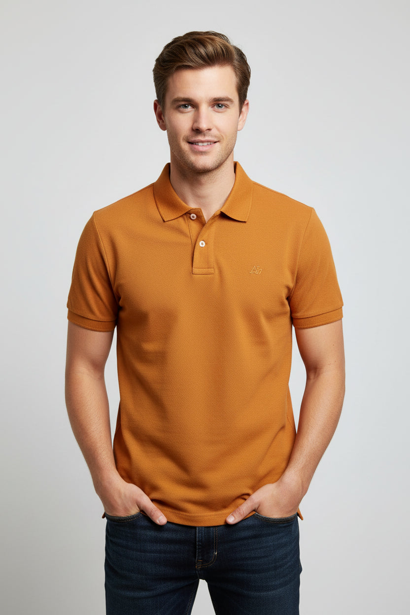 POLO AEROPOSTALE MOSTAZA PARA CABALLERO