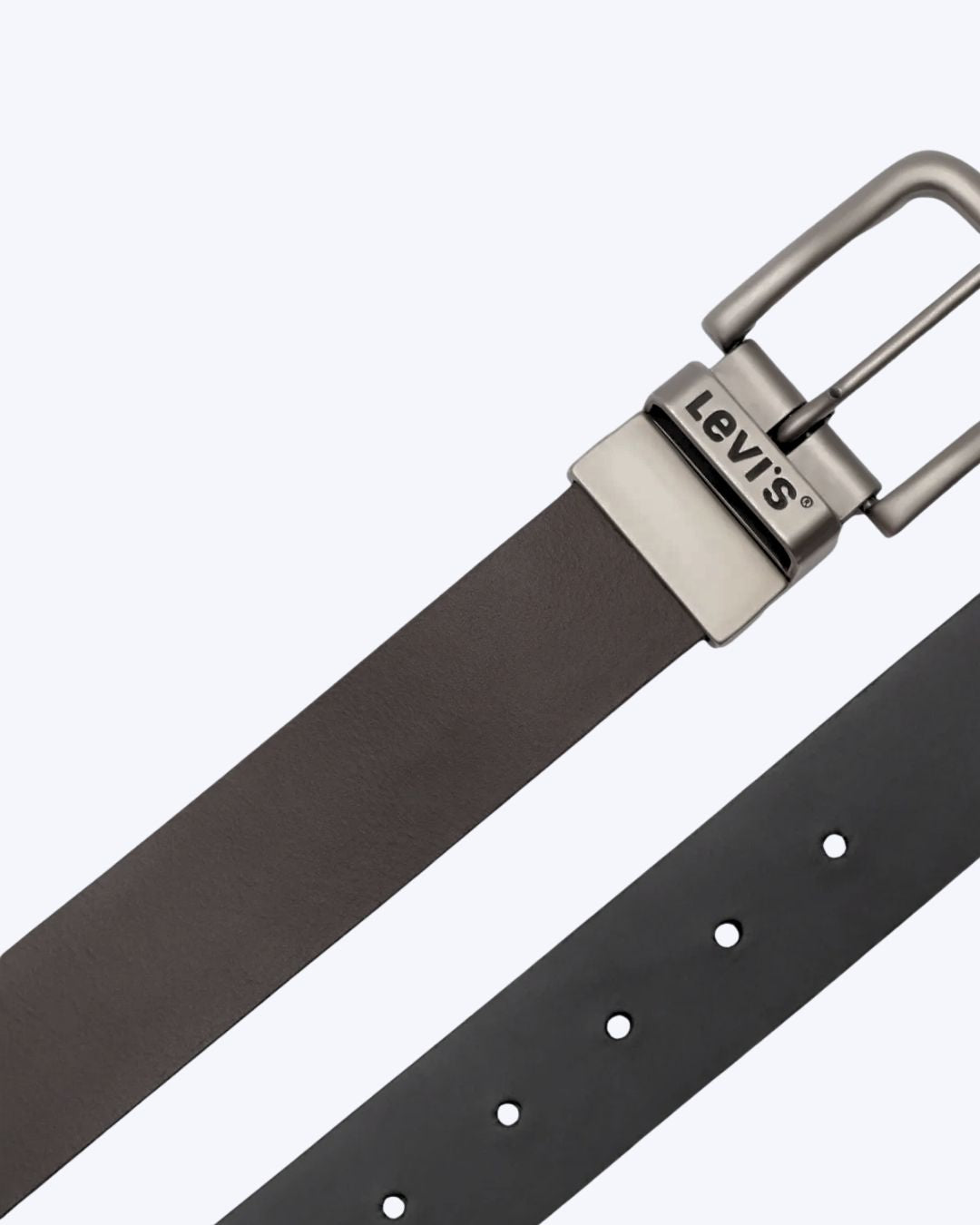 FAJA LEVIS REVERSILE CAFÉ OSCURO PARA CABALLERO